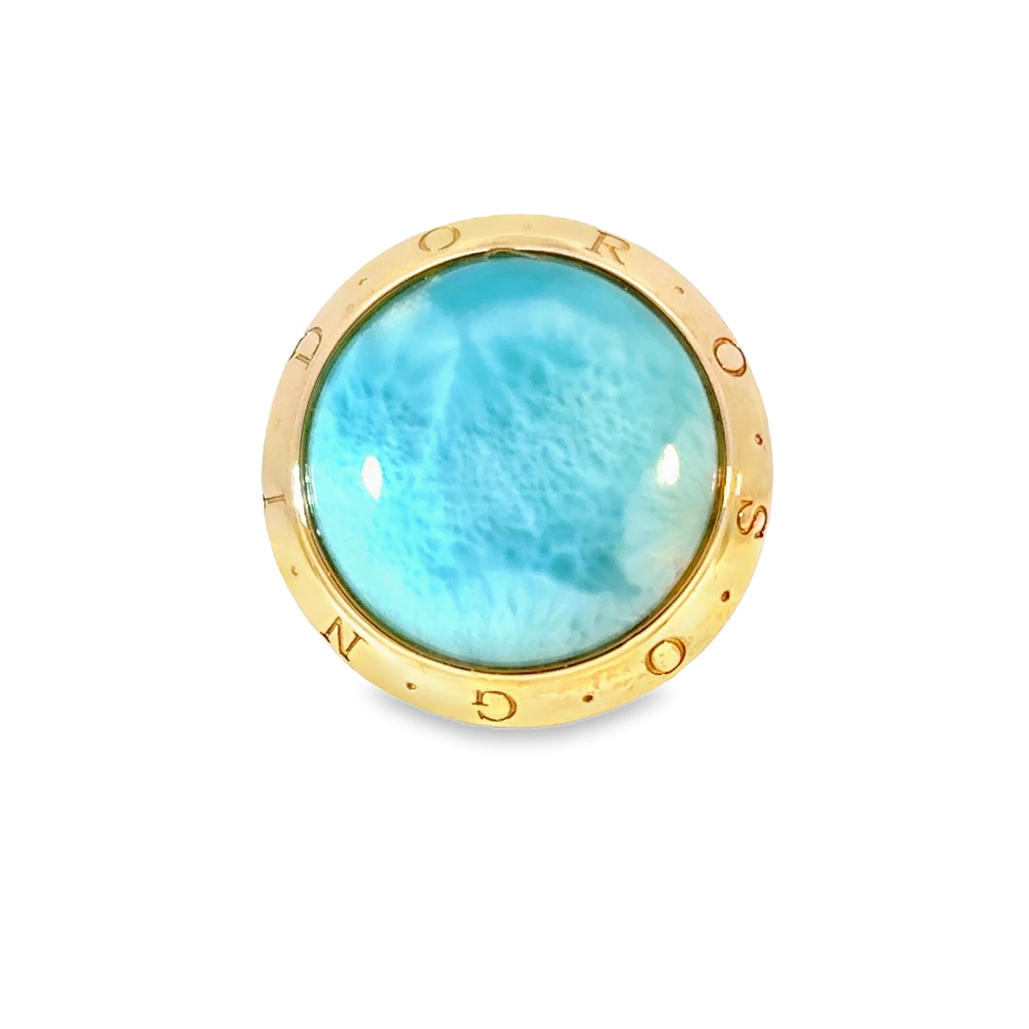 Ring in Gold 375 mit Larimar