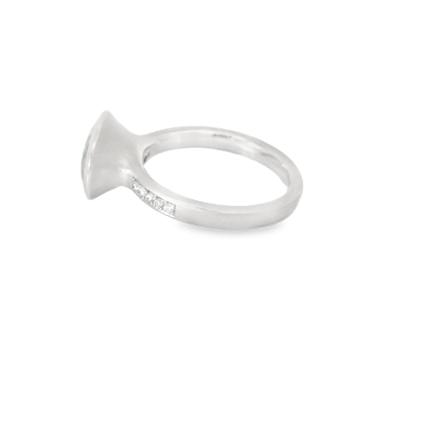 Ring mit Smaragd & Diamanten in Gold 750