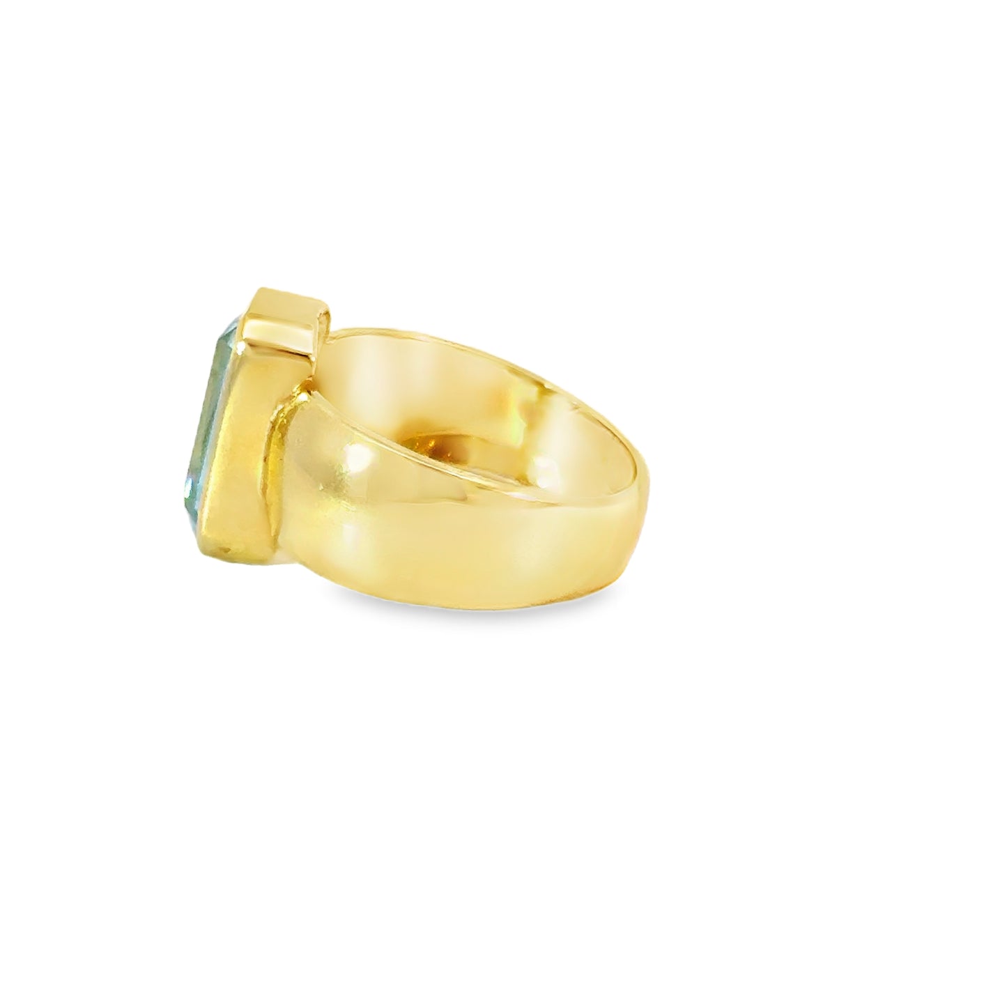 Ring in Gold 585 mit Blautopas
