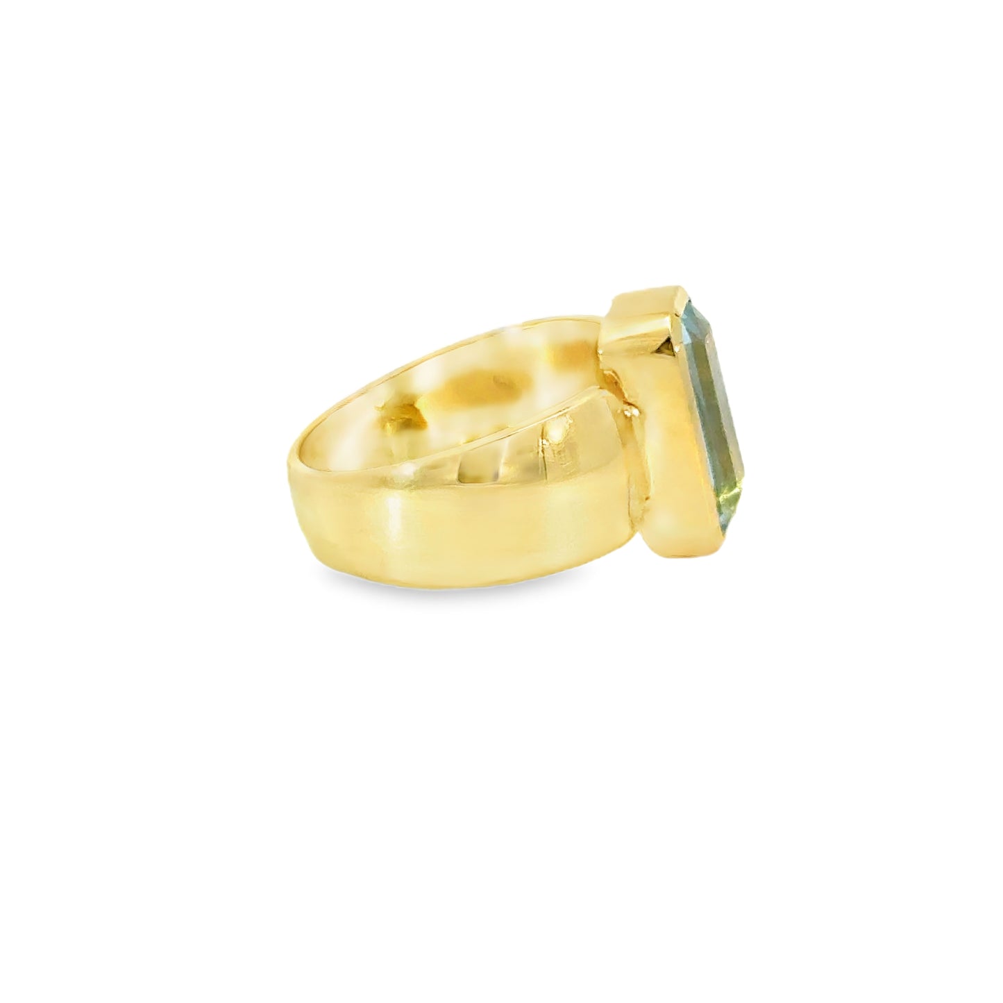 Ring in Gold 585 mit Blautopas