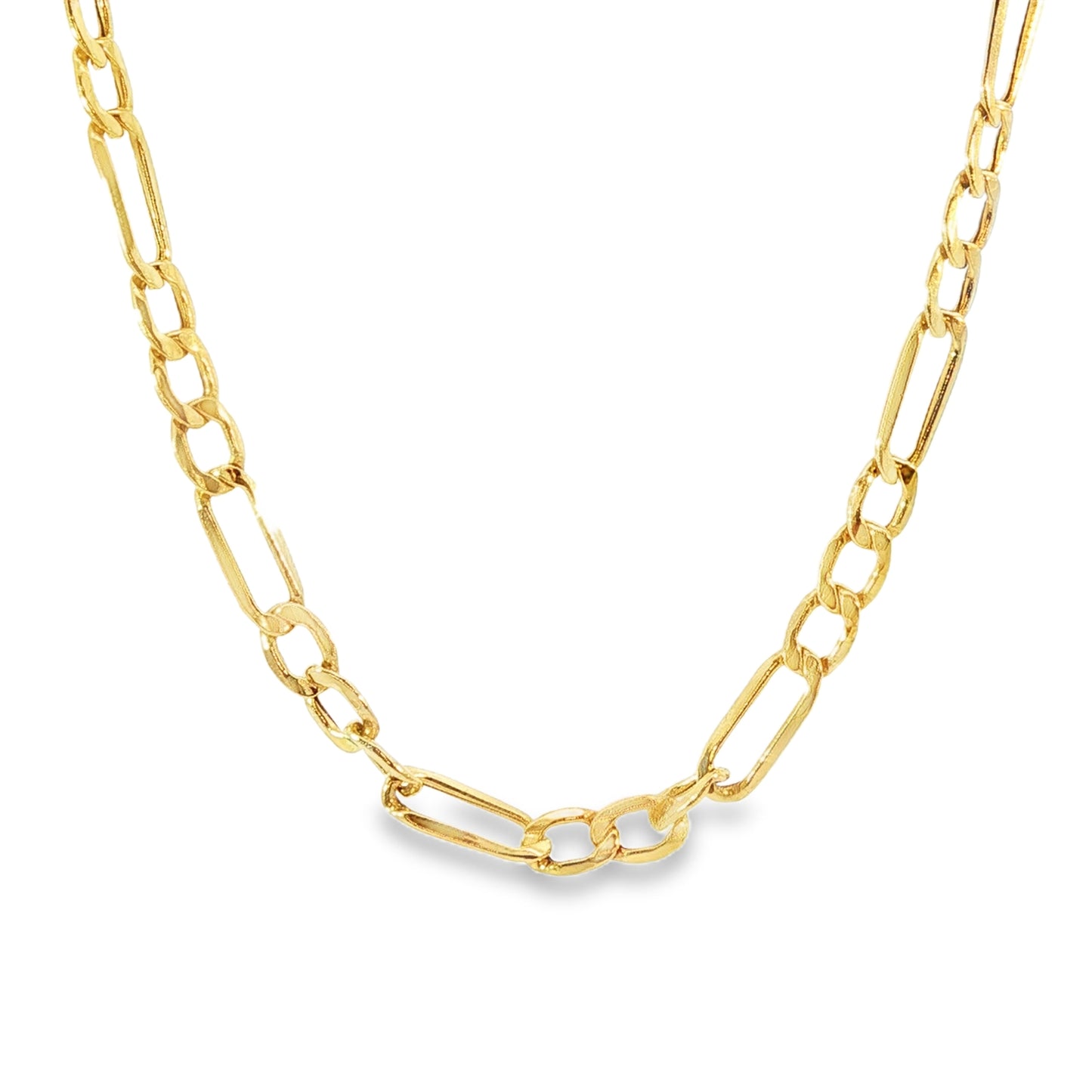 Figarokette in Gold 585 L: 55 cm