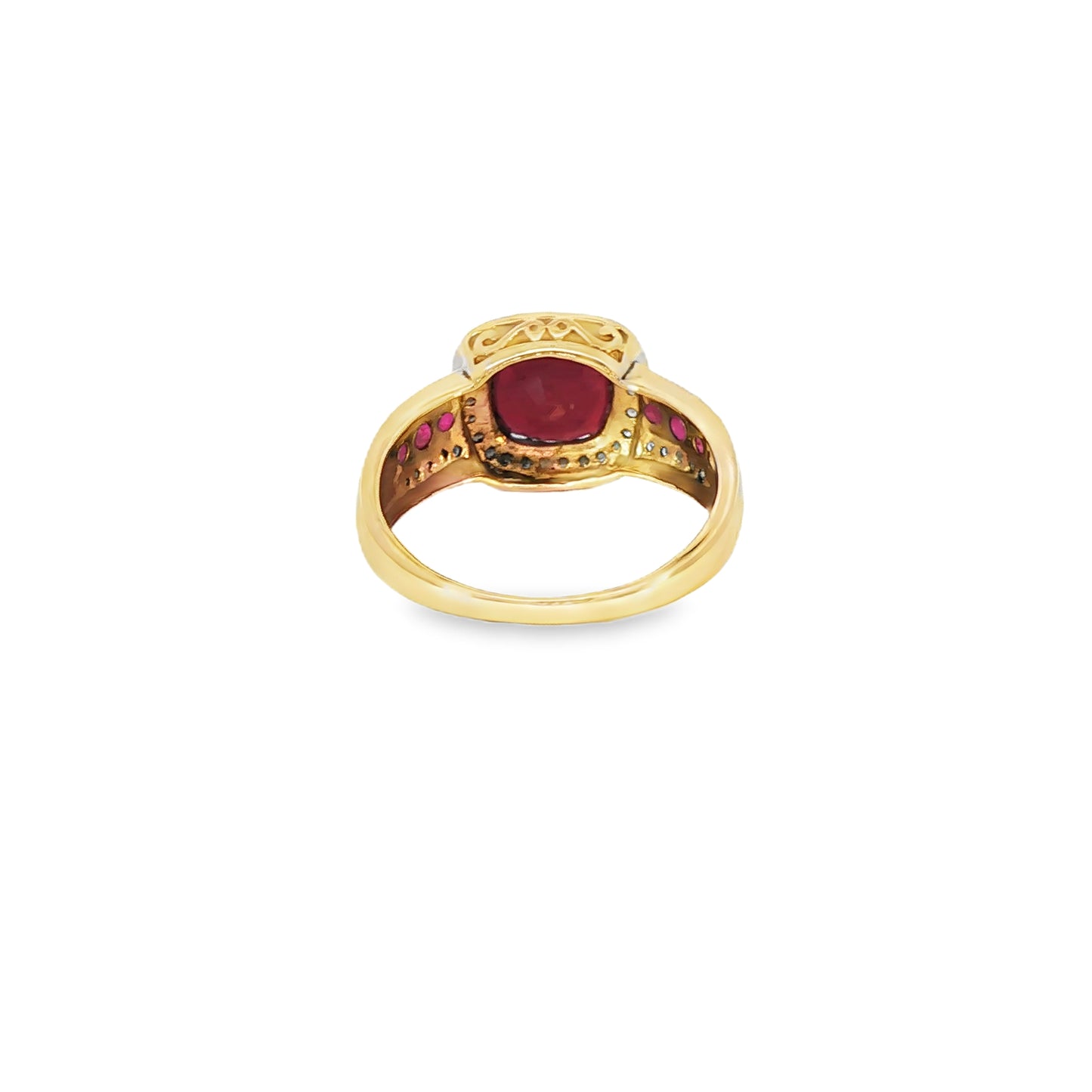 Ring Harry Ivens mit Rubin & Diamanten in Gold 585