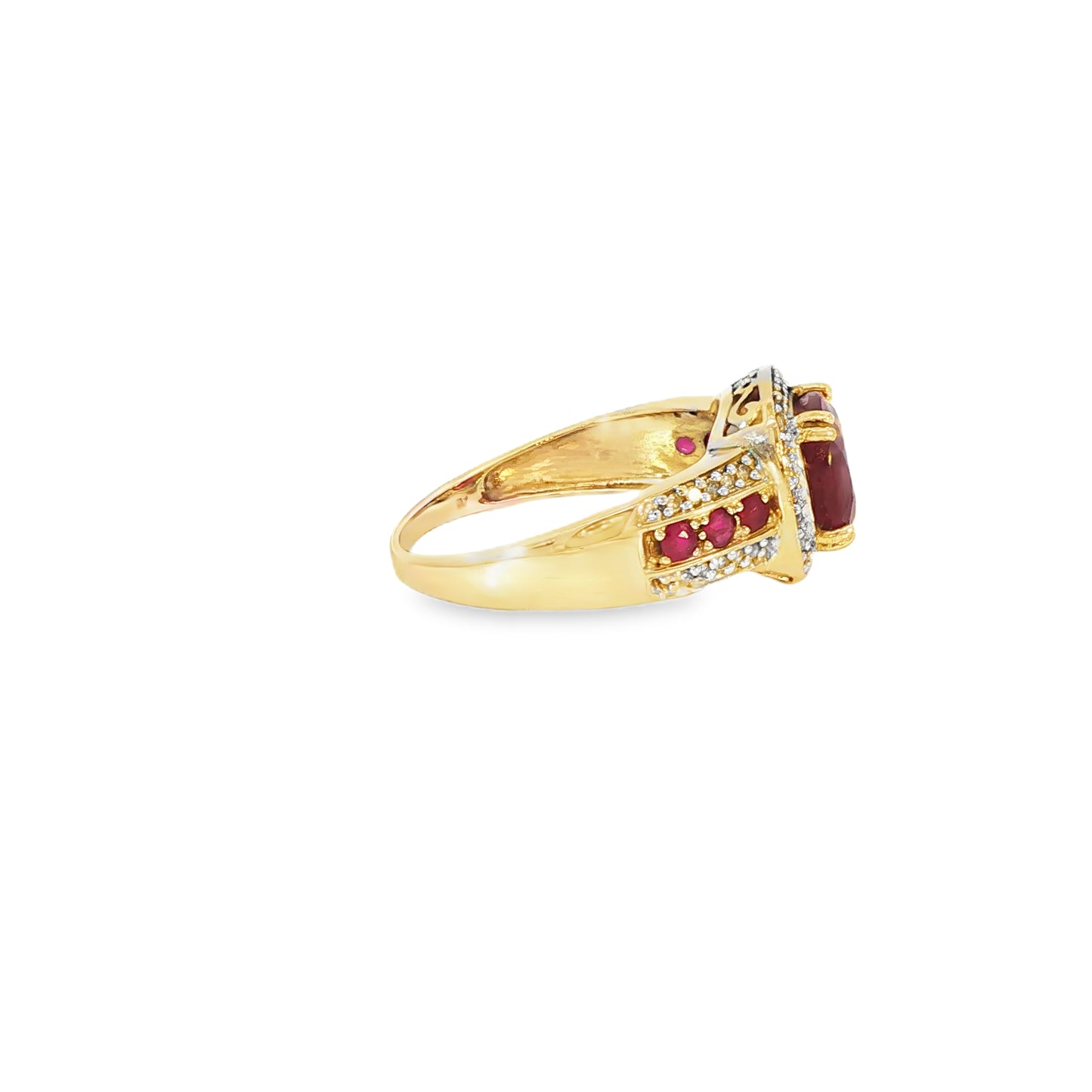 Ring Harry Ivens mit Rubin & Diamanten in Gold 585