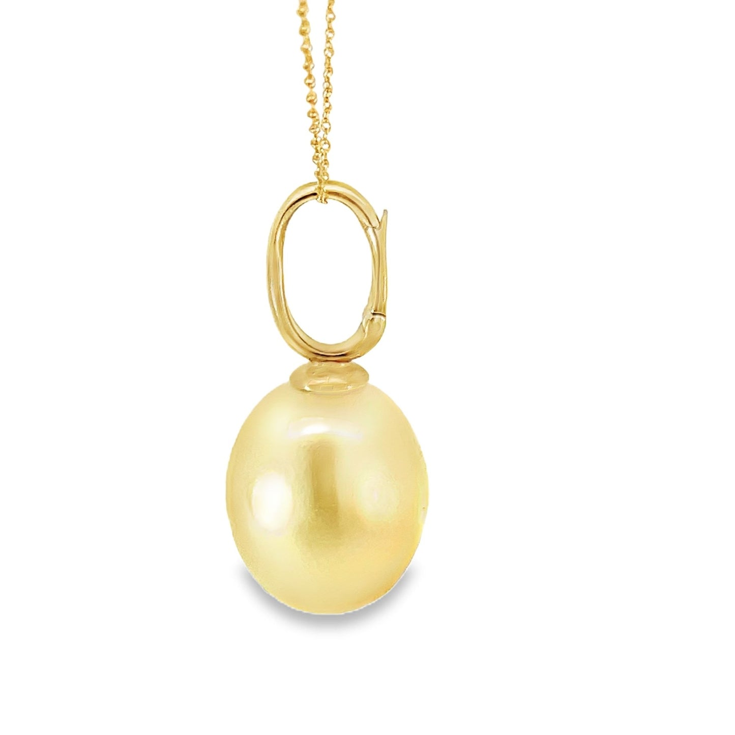 Anhänger mit Süßwasser Zuchtperle mind. 6,1 g in Gold 333 - JUWEL1