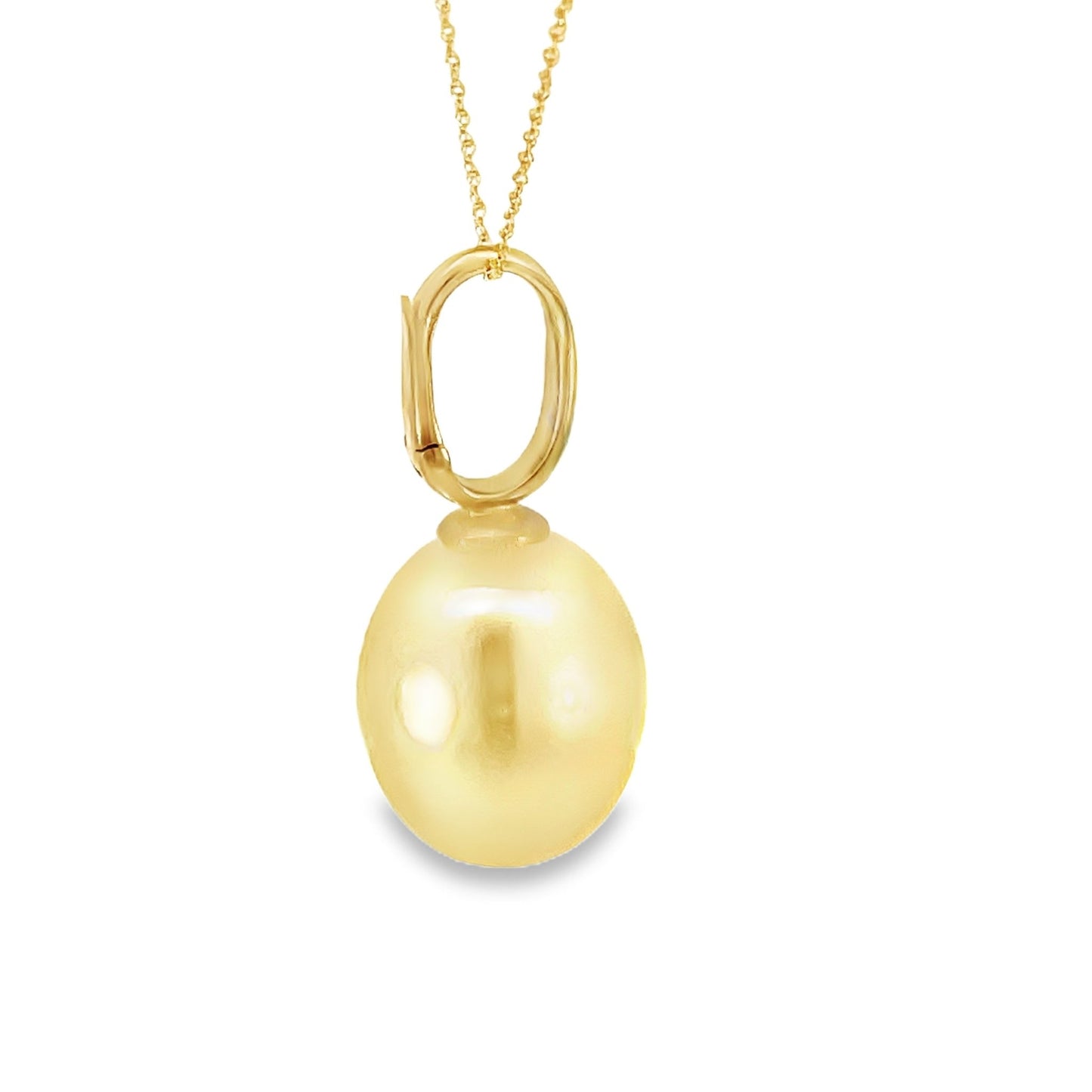 Anhänger mit Süßwasser Zuchtperle mind. 6,1 g in Gold 333 - JUWEL1