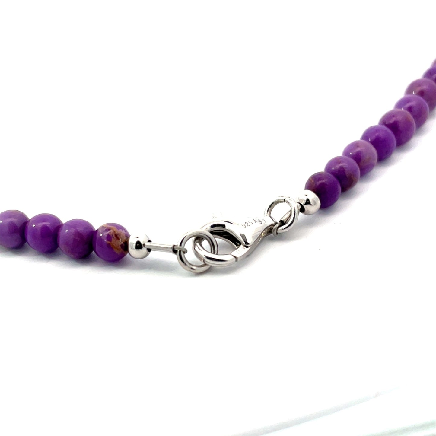 Phosphosiderit Halskette L: 45 cm in Silber 925 - JUWEL1