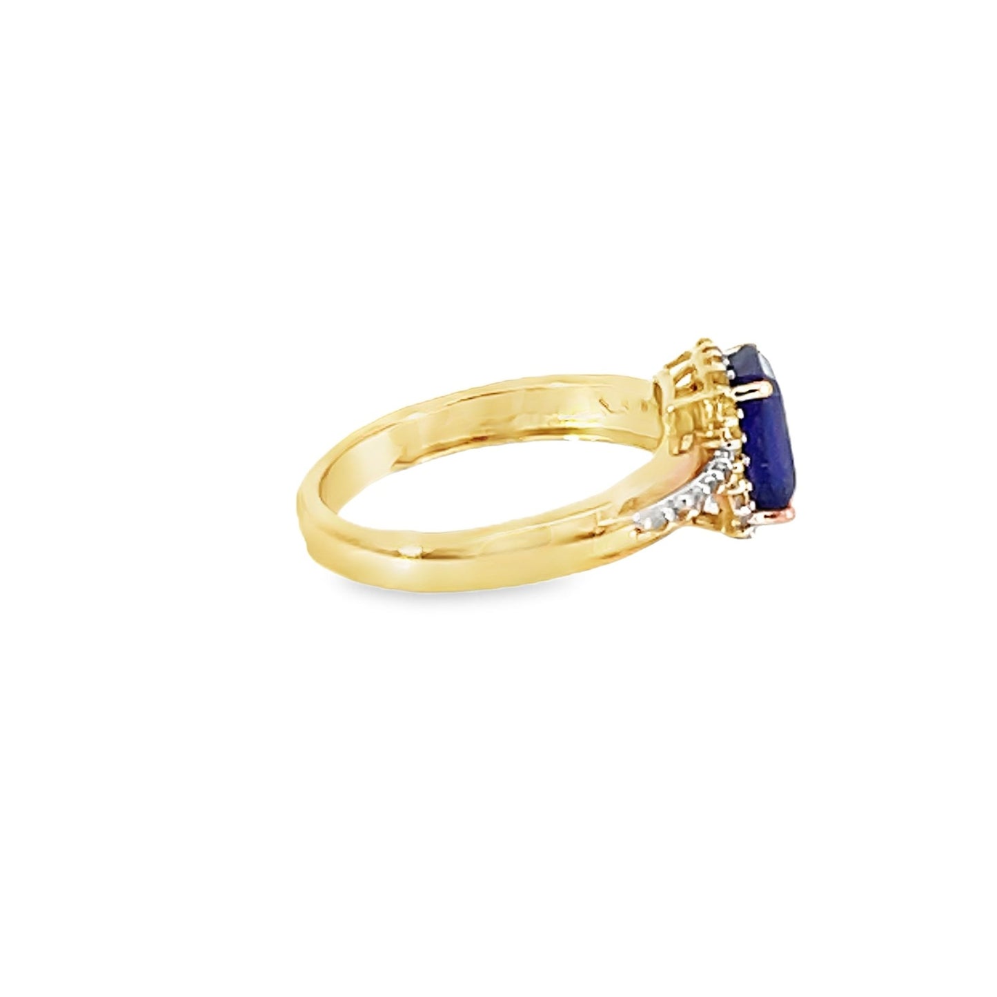 Ring Harry Ivens mit Saphir und Zirkonia in Silber 925 - JUWEL1