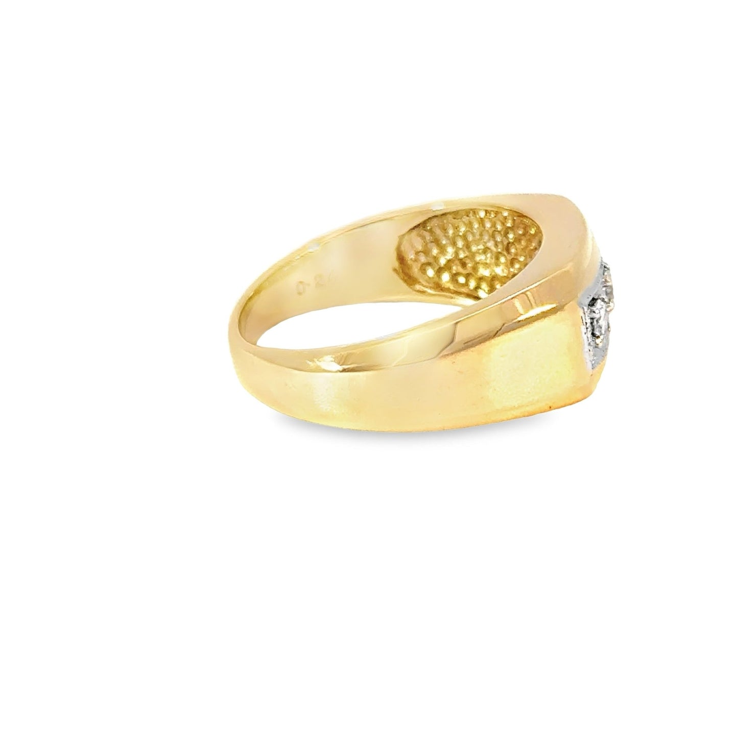 Ring mit 3 Brillanten mind. 10,5g in Gold 750 - JUWEL1