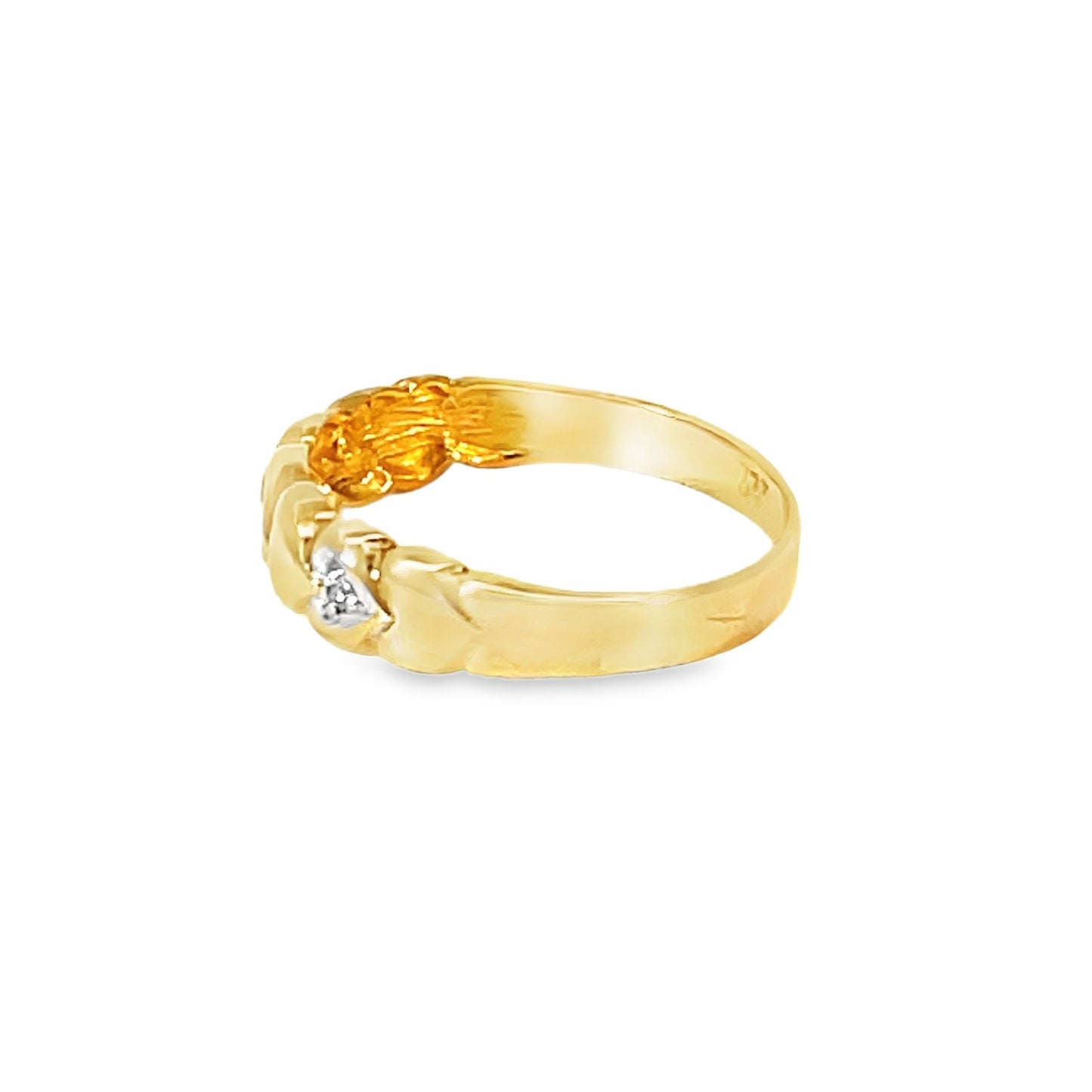 Ring mit 3 Diamanten mind. 1,3 g in Gold 333 - JUWEL1