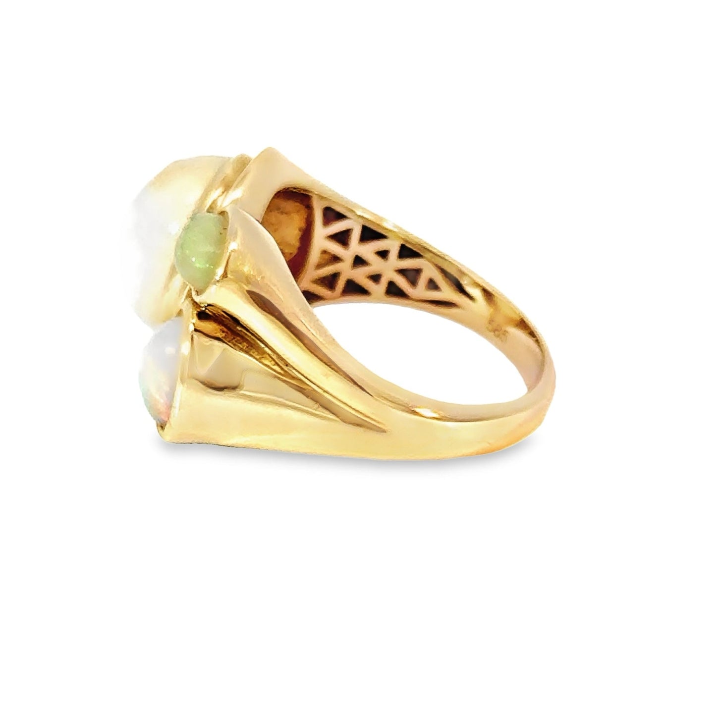 Ring mit Opal mind. 7,2g in Gold 585 - JUWEL1