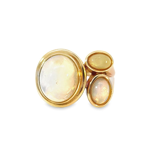 Ring mit Opal mind. 7,2g in Gold 585 - JUWEL1