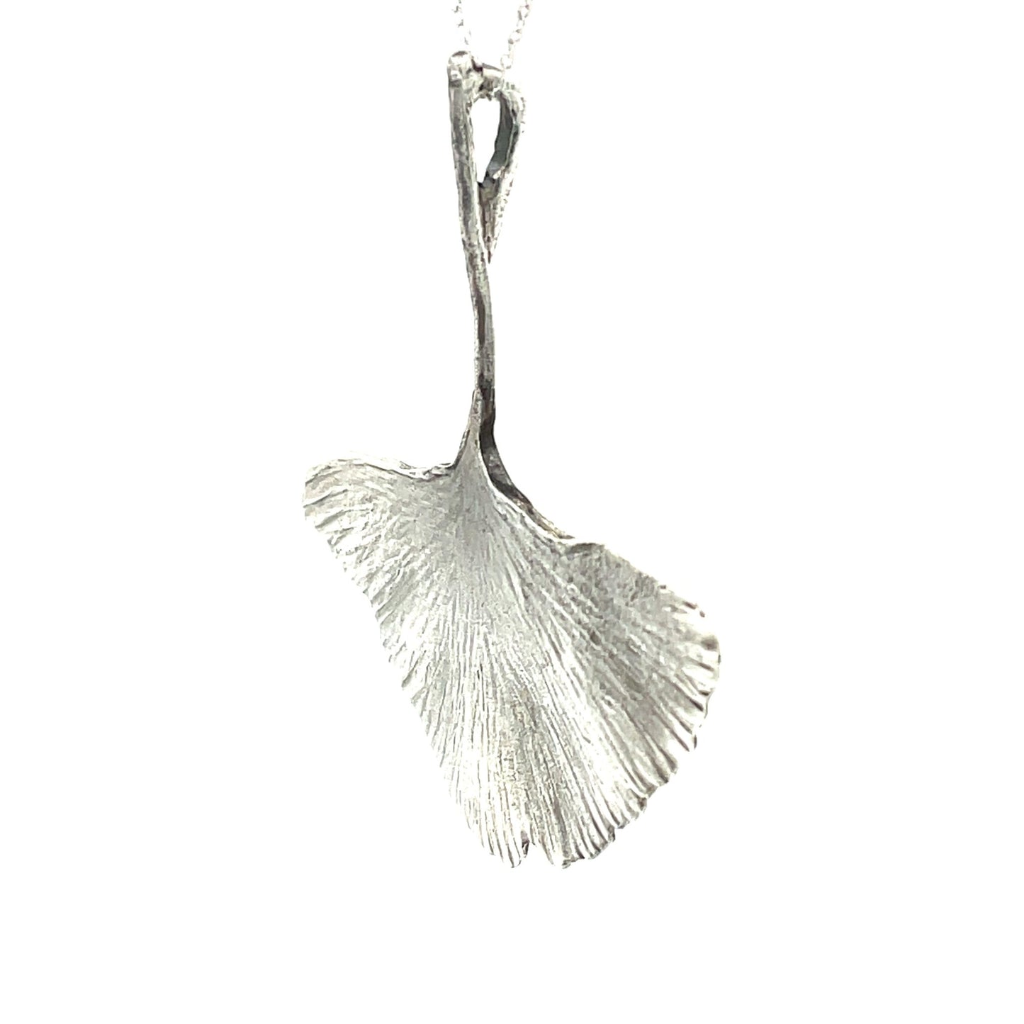 Anhänger Ginkgoblatt in Silber 925 - JUWEL1