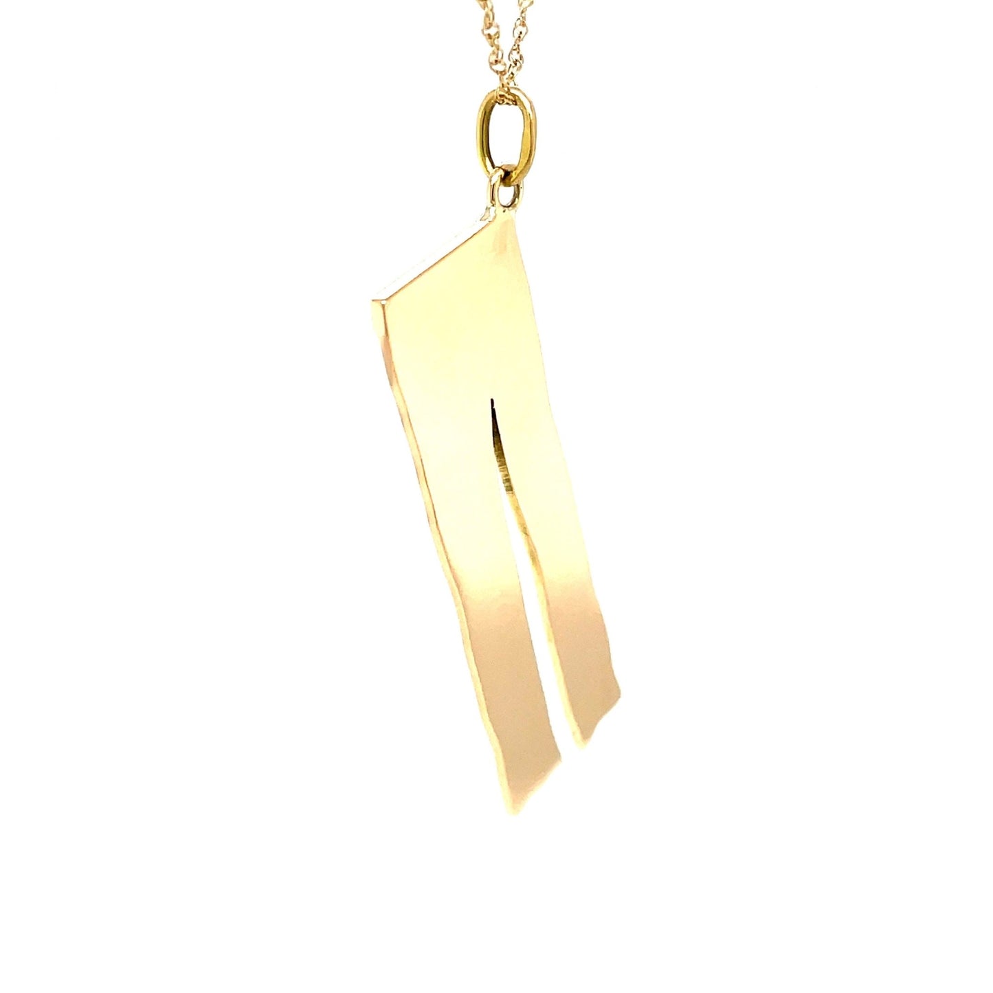 Anhänger Hose mit 18 Diamanten mind. 9,5g Gold 750 - JUWEL1
