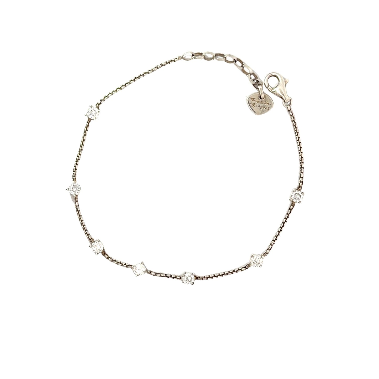 Armband THOMAS SABO mit 7 Zirkonia in Silber 925 - JUWEL1