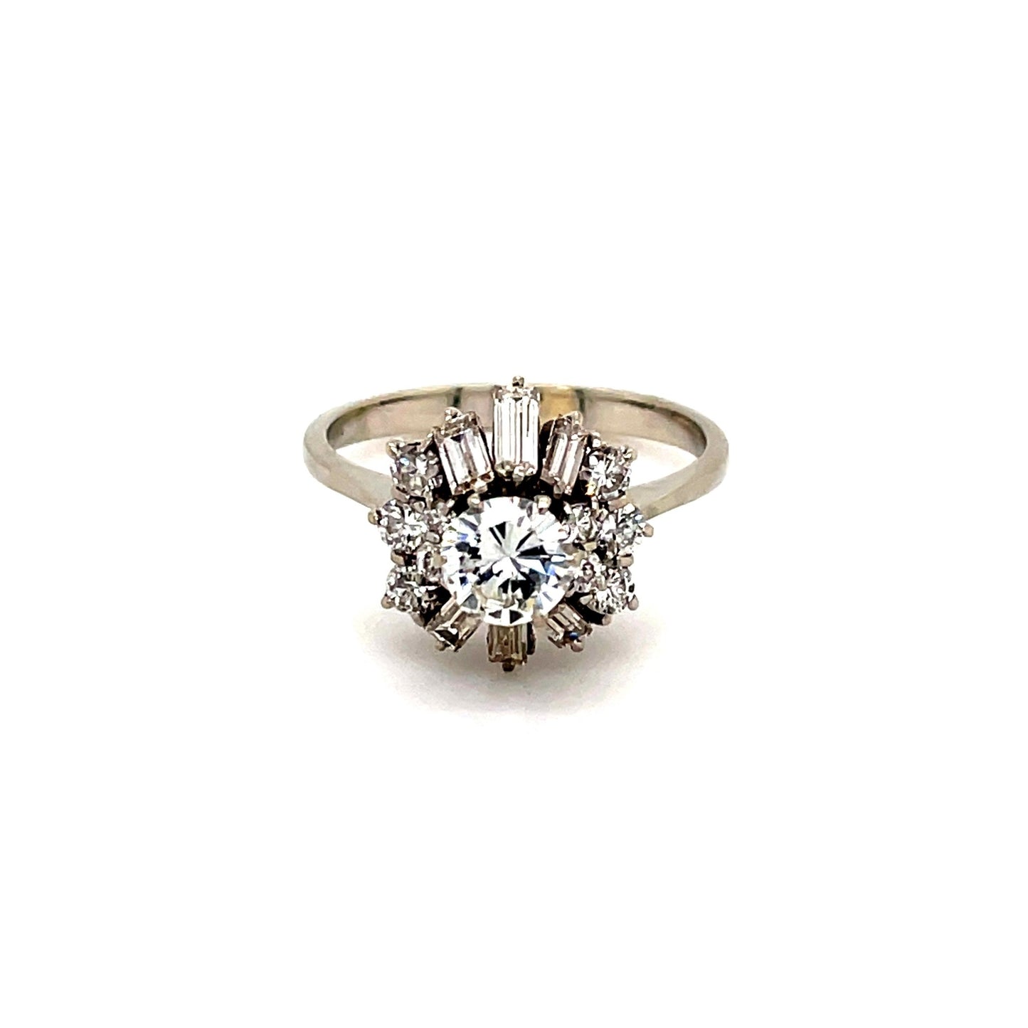 Goldring mit 17 Diamanten zus. ca. 1,20ct Weißgold 750 - JUWEL1