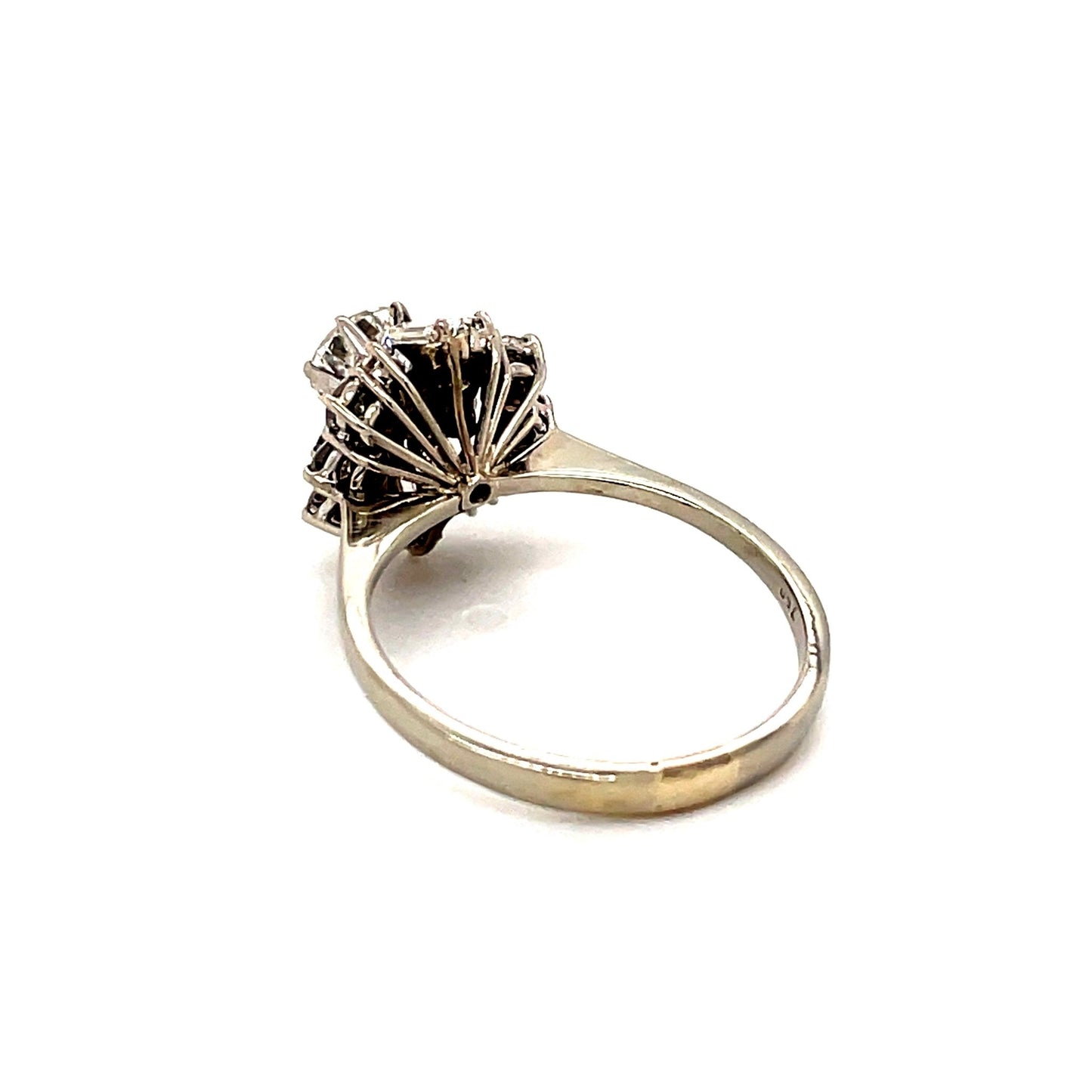 Goldring mit 17 Diamanten zus. ca. 1,20ct Weißgold 750 - JUWEL1
