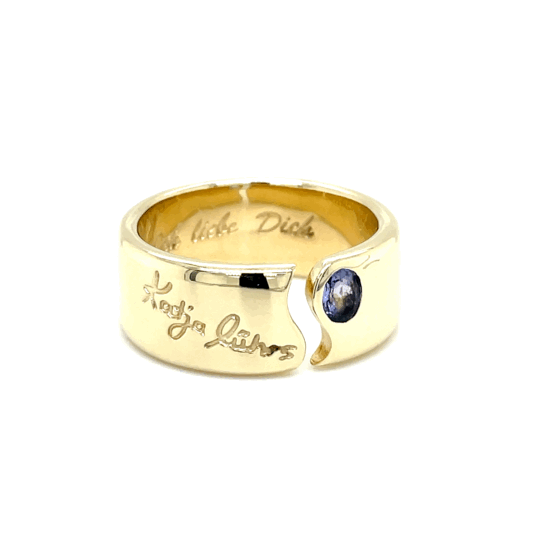 Katja Lürs Ring mit Amethyst mind. 16,8g Gold 375 - JUWEL1