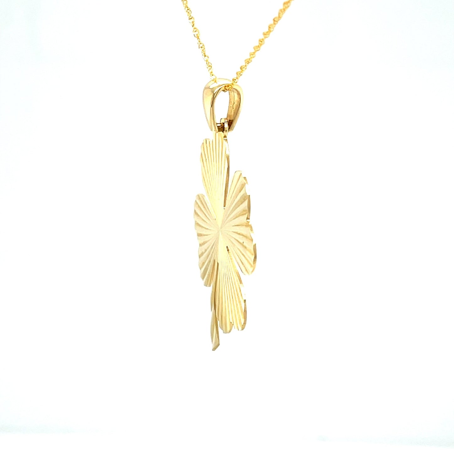 Kleeblatt Anhänger mind. 2,6g in Gold 585 - JUWEL1