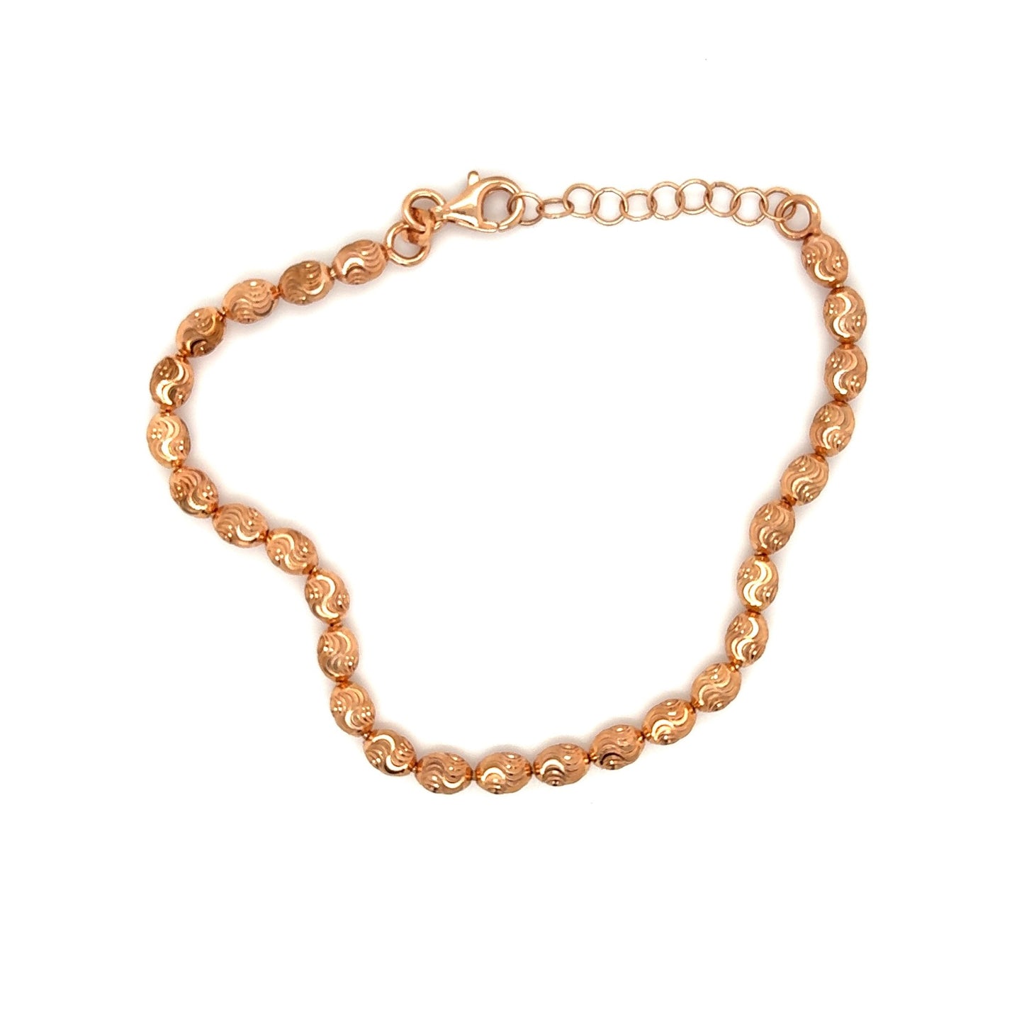 Kugelarmband vergoldet mind. 4,7g in Silber 925 - JUWEL1