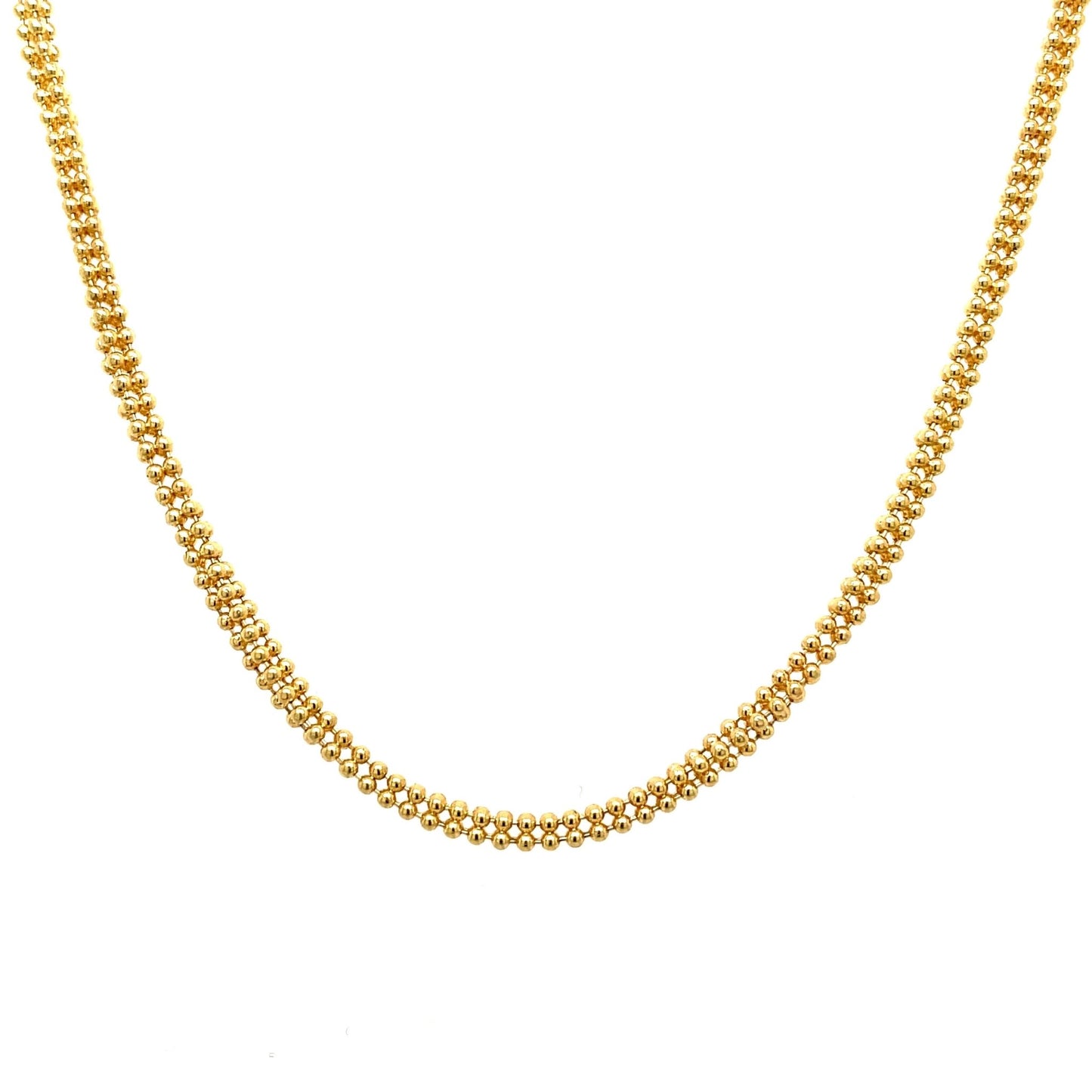 Kugelcollier mind. 8,7g Gold 585 - JUWEL1