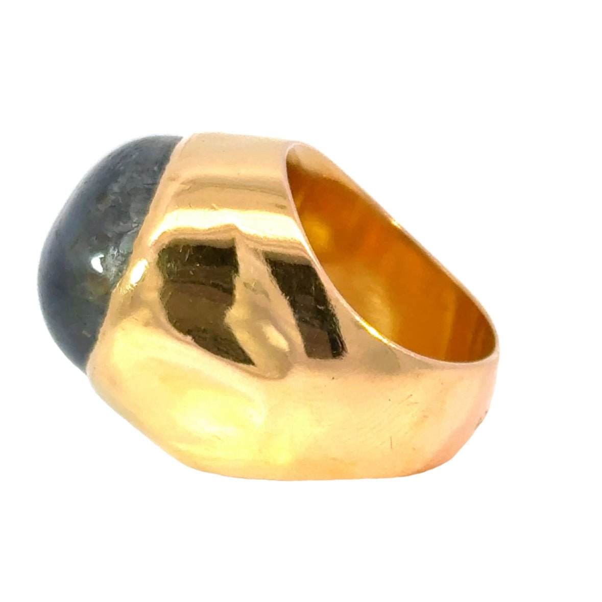 Majestätischer Sternsaphir-Ring in 900er Gold - Unikat - JUWEL1