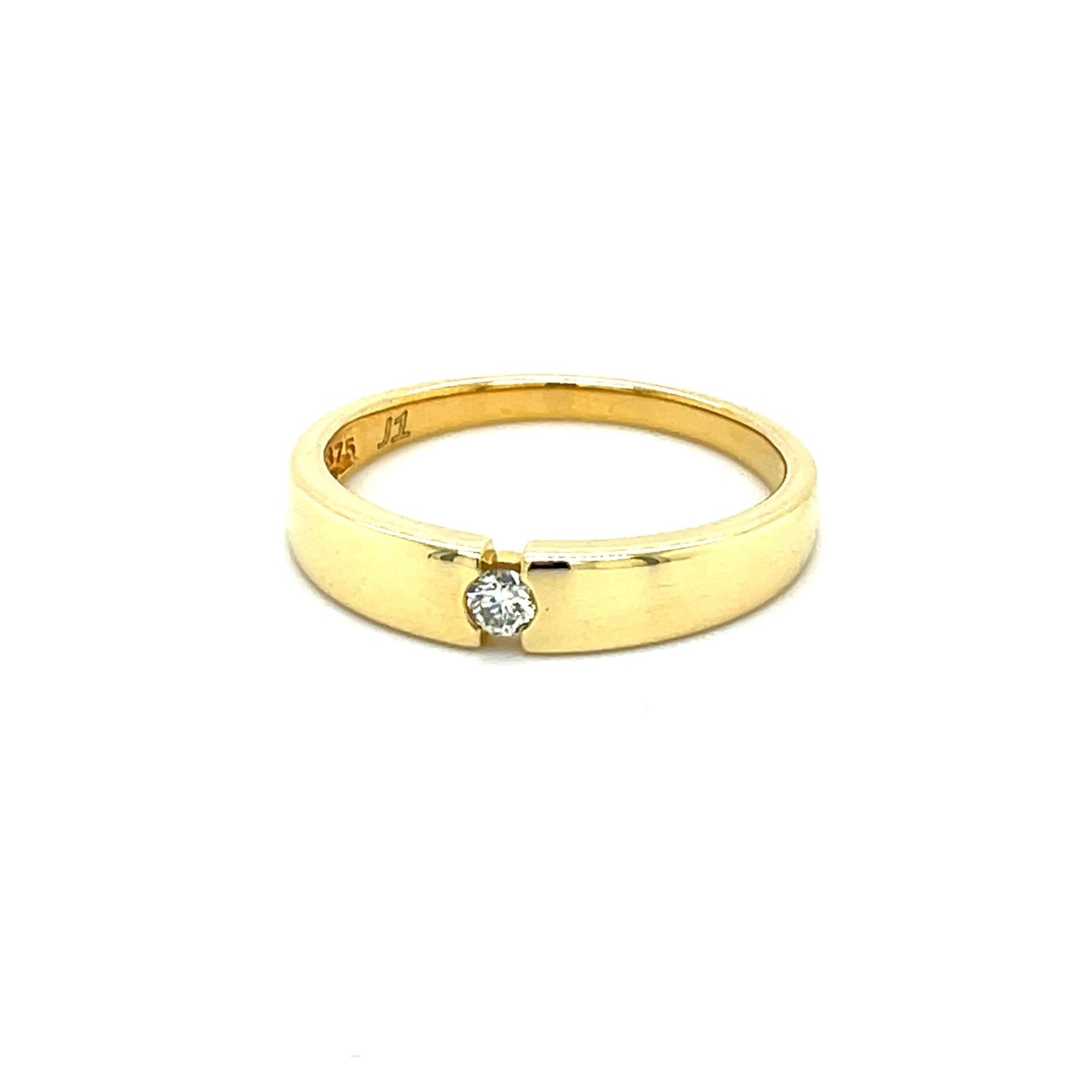 Ring 1 Solitär Brillant ca. 0,10 ct Gold 375 - JUWEL1
