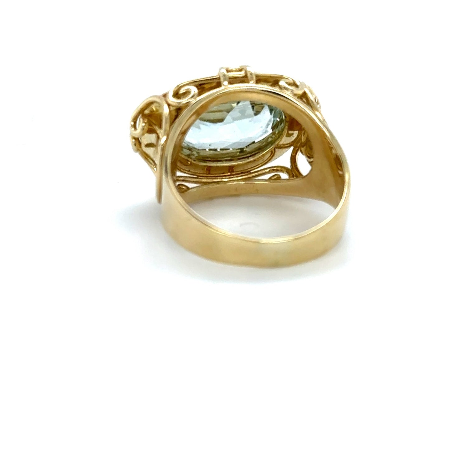 Ring mit 1 Blautopas in Gold 585 - JUWEL1