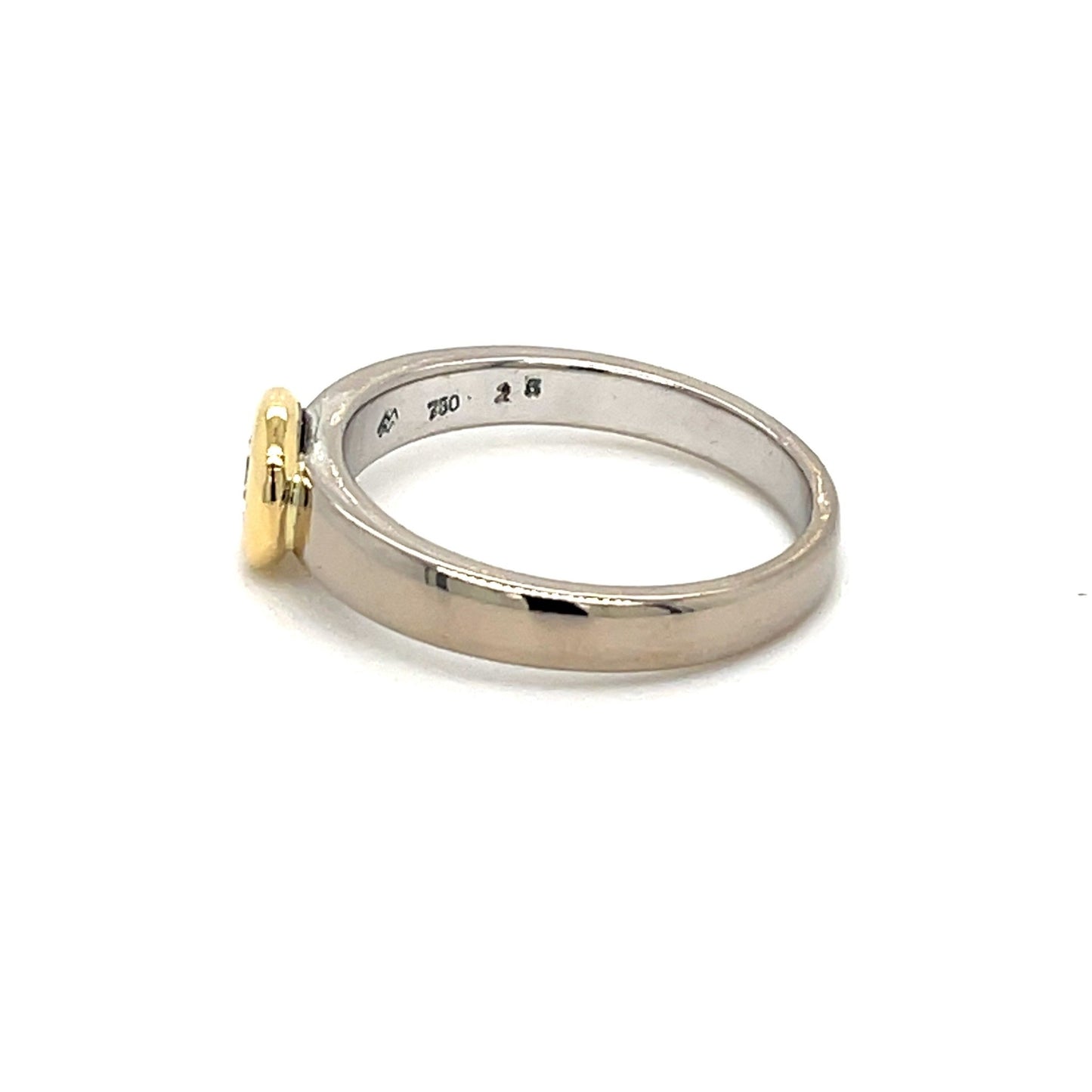 Ring mit 1 Solitär Brillant ca. 0,20 ct Gold 750 - JUWEL1