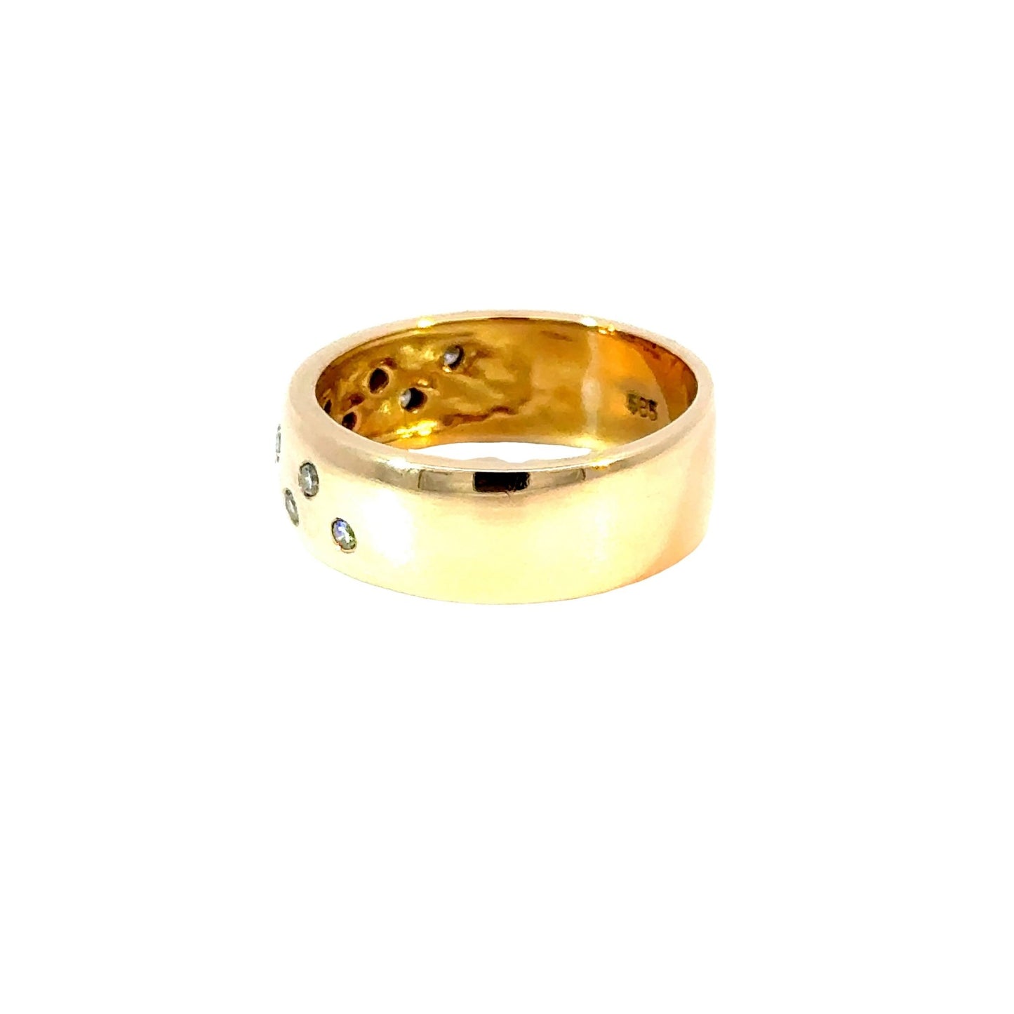 Ring mit 10 Diamanten mind. 7,6g in Gold 585 - JUWEL1