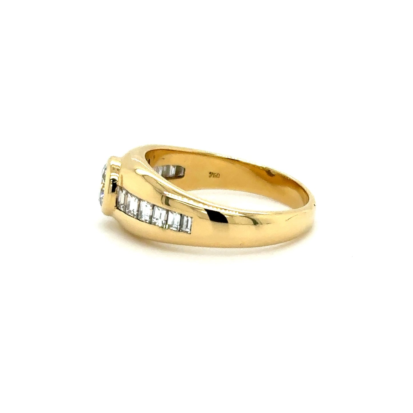 Ring mit 13 Diamanten mind. 8,2g in Gold 750 - JUWEL1