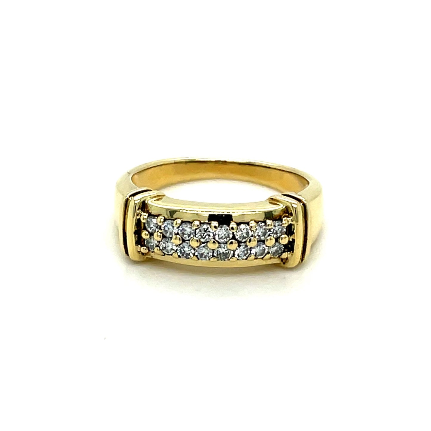 Ring mit 16 Brillanten mind. 4,5g Gold 585 - JUWEL1