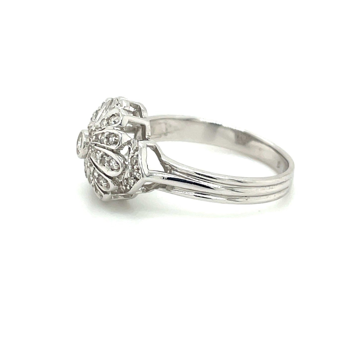 Ring mit 26 Diamanten mind. 4,1g in Gold 585 - JUWEL1