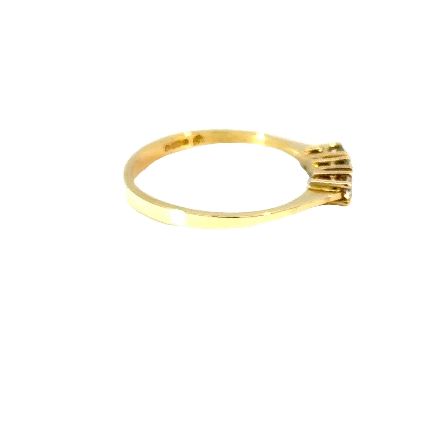 Ring mit 3 Diamanten mind. 1,2g in Gold 585 - JUWEL1