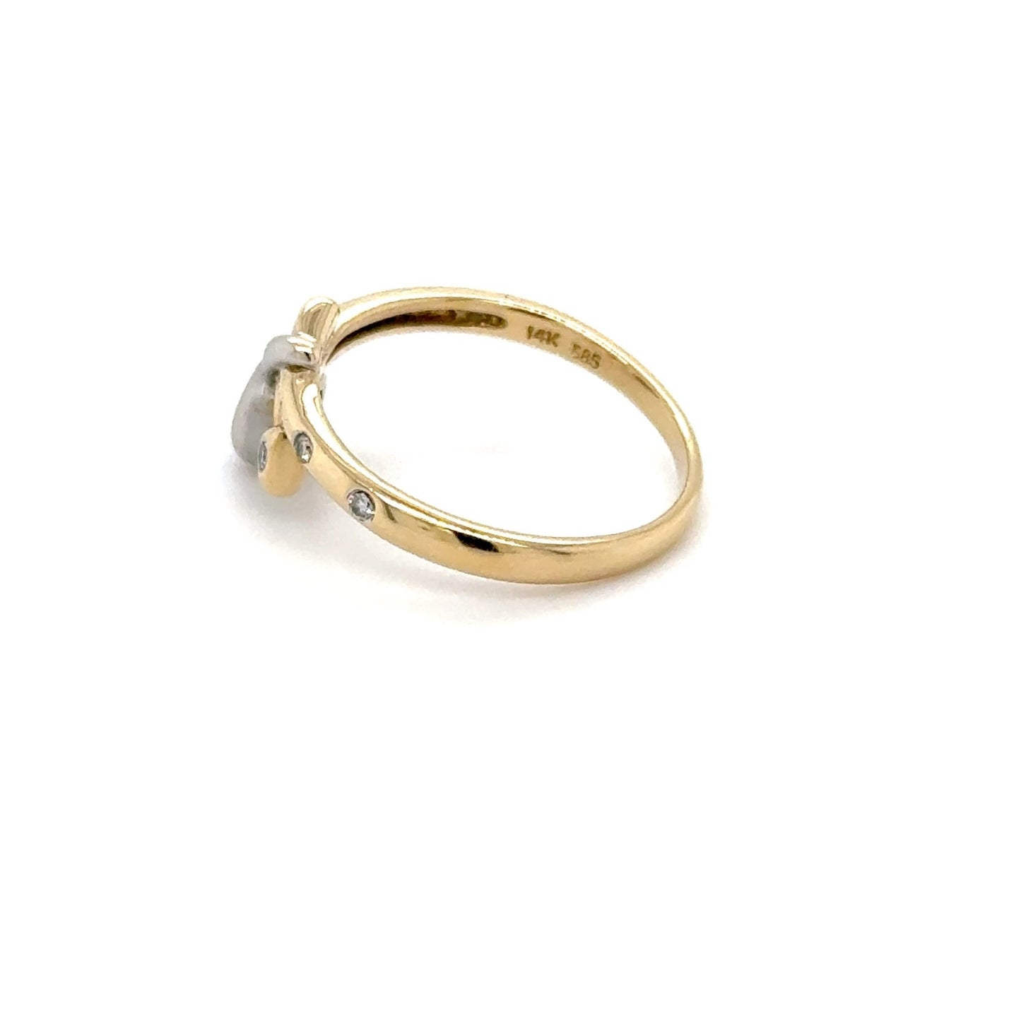 Ring mit 4 Diamanten mind. 2,4g in Gold 585 - JUWEL1