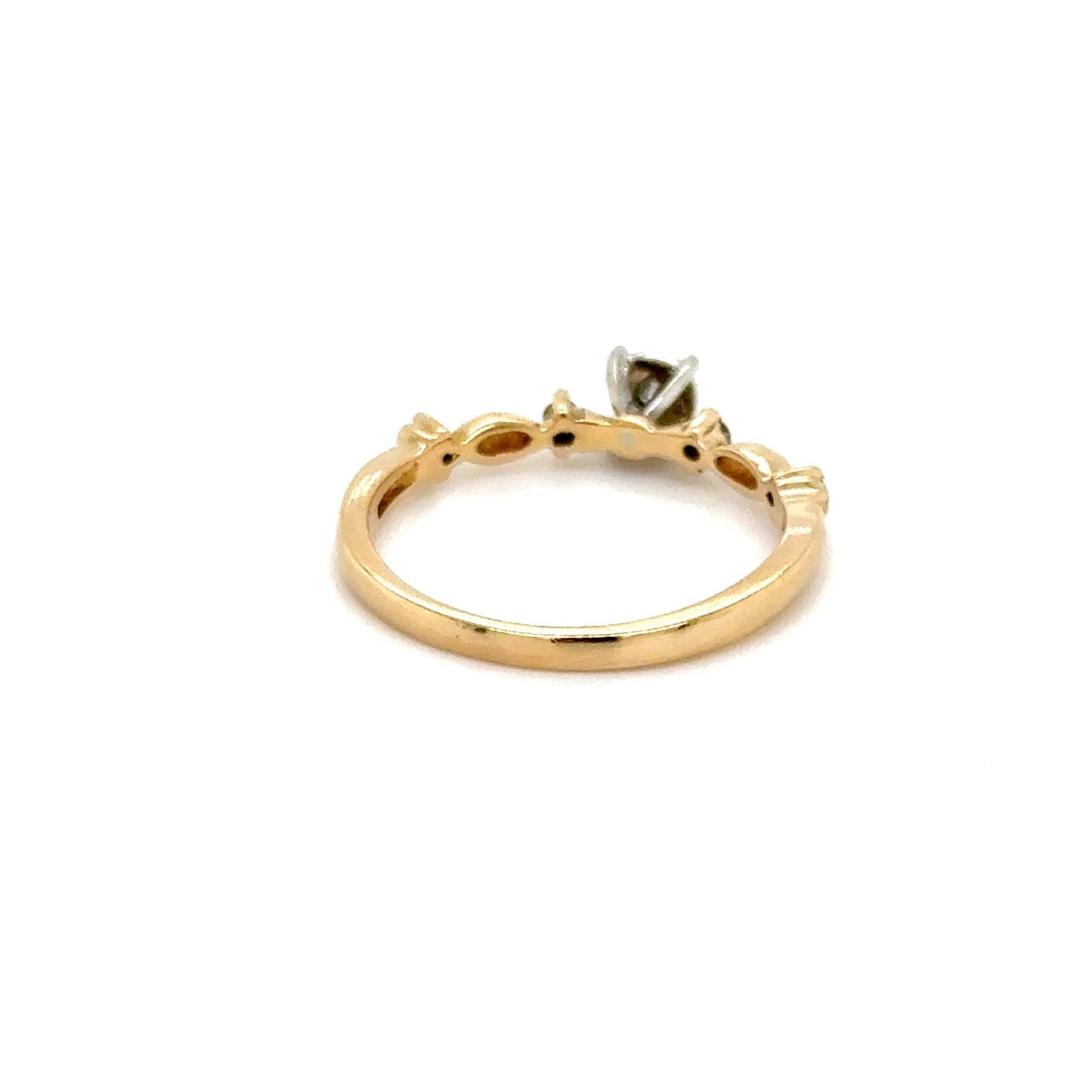 Ring mit 5 Diamanten mind. 1,9g in Gold 585 - JUWEL1