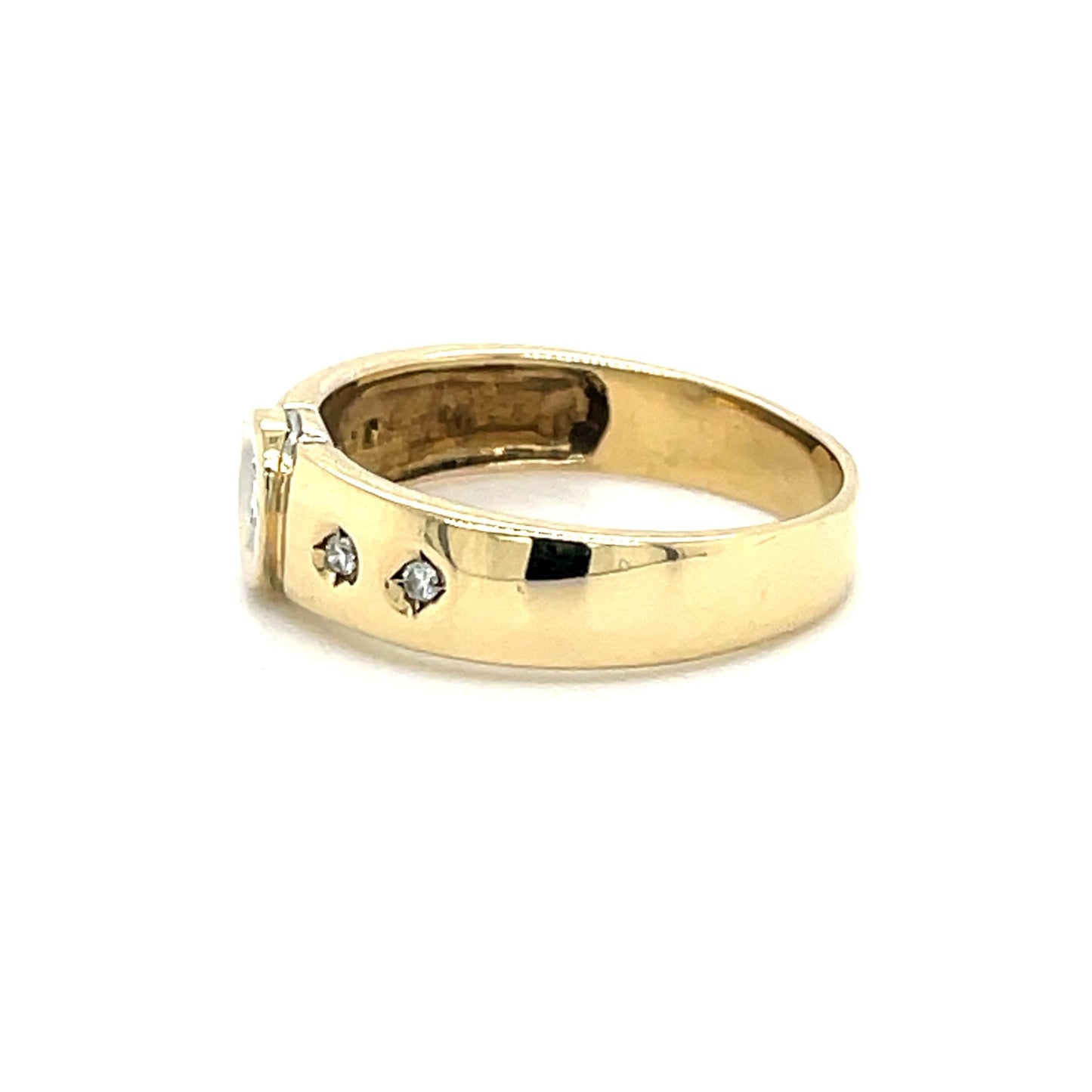 Ring mit 5 Diamanten mind. 5,0g in Gold 585 - JUWEL1