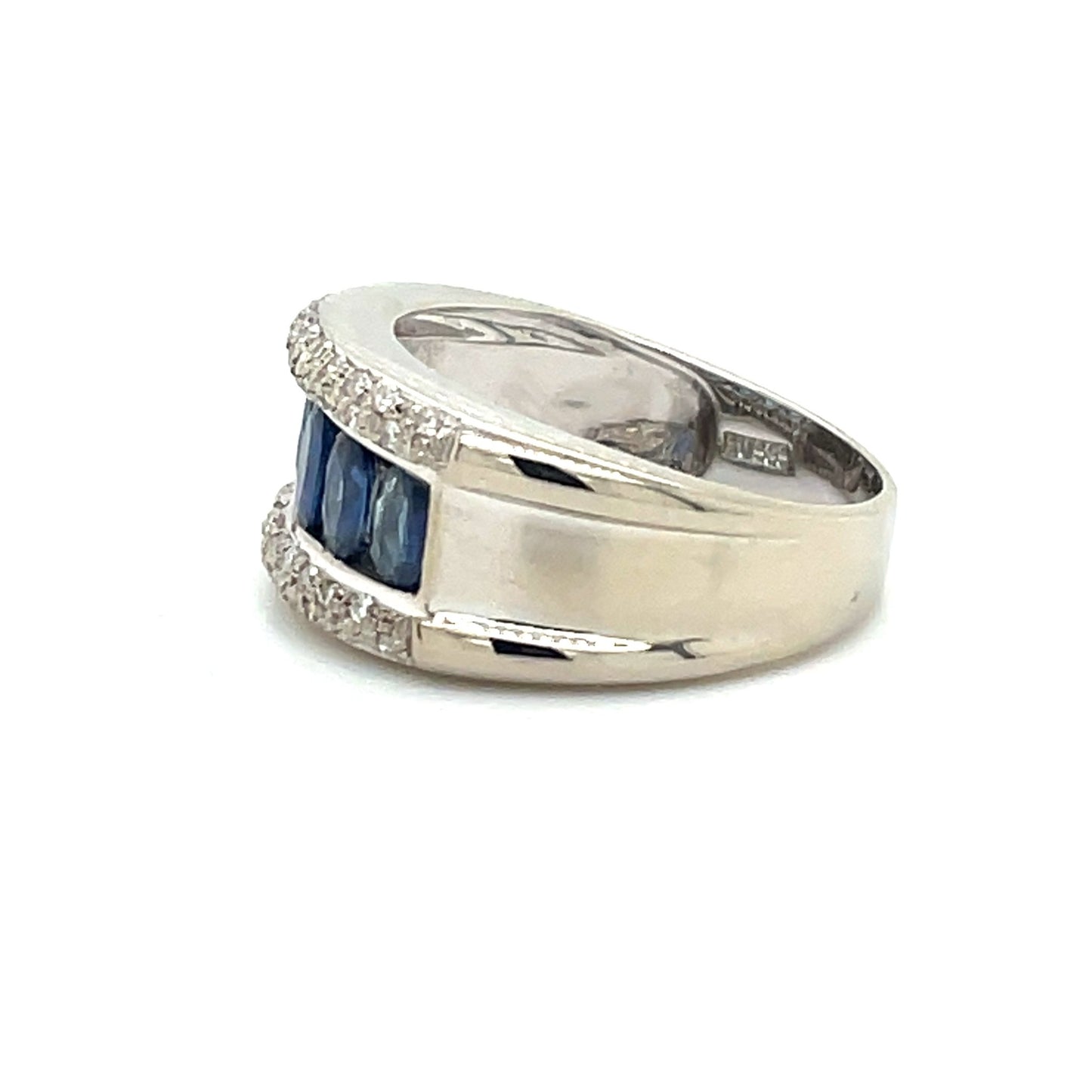 Ring mit 5 Tansanite & 37 Diamanten in Gold 585 - JUWEL1