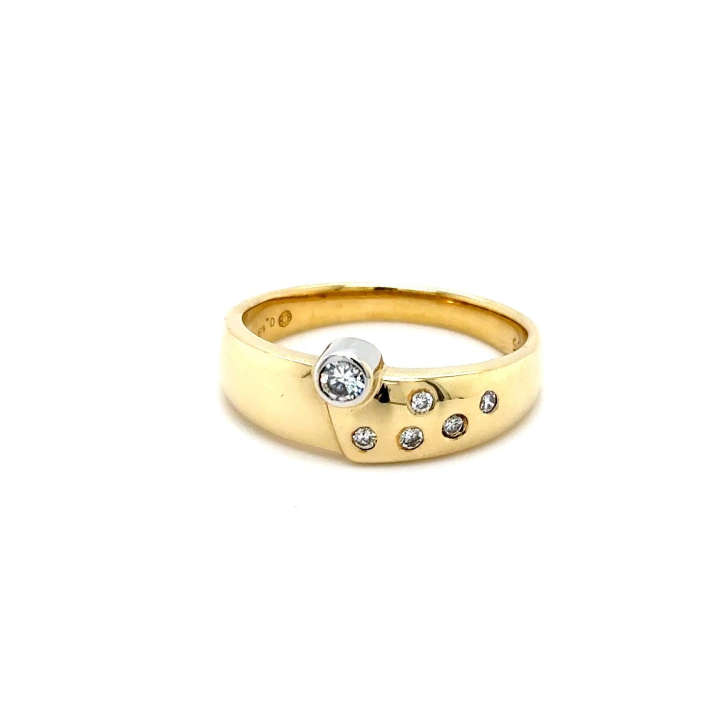 Ring mit 6 Diamanten mind. 5,4g in Gold 585 - JUWEL1
