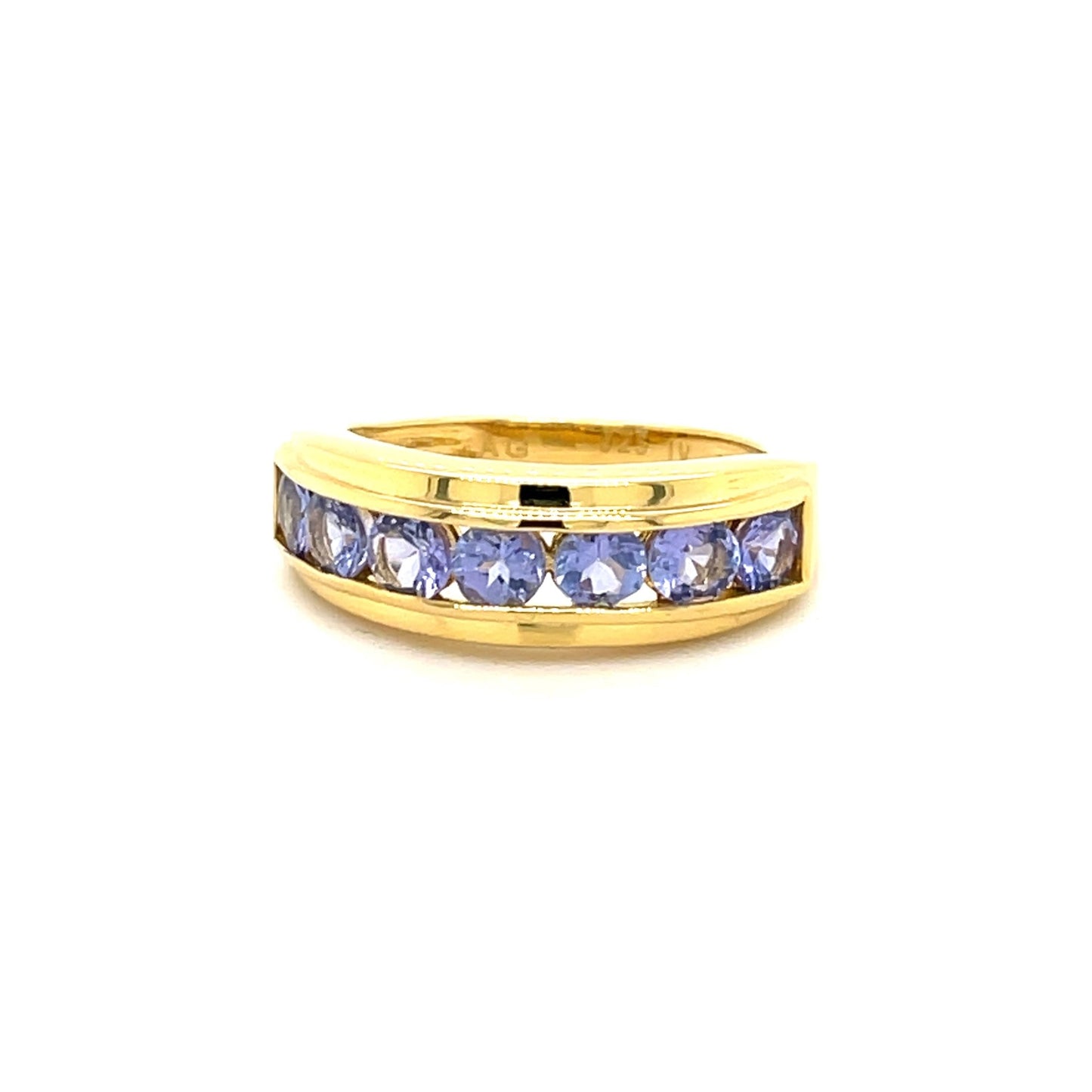 Ring mit 7 Tansanite in Silber 925 - JUWEL1