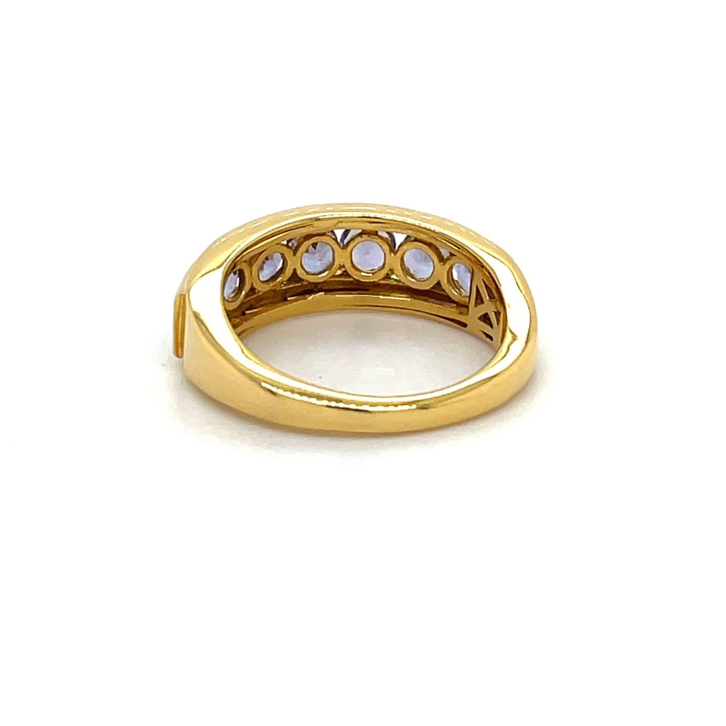 Ring mit 7 Tansanite in Silber 925 - JUWEL1