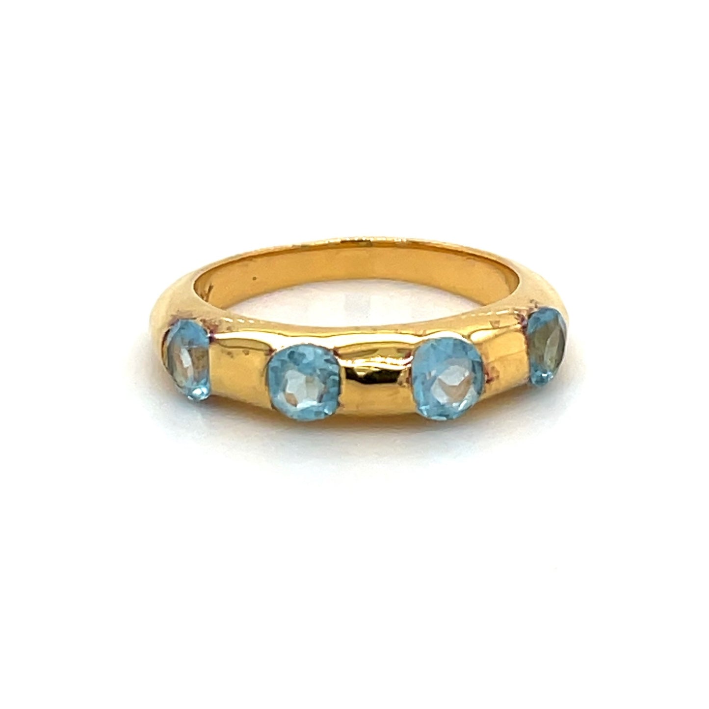 Ring mit Blautopas in Silber 925 - JUWEL1