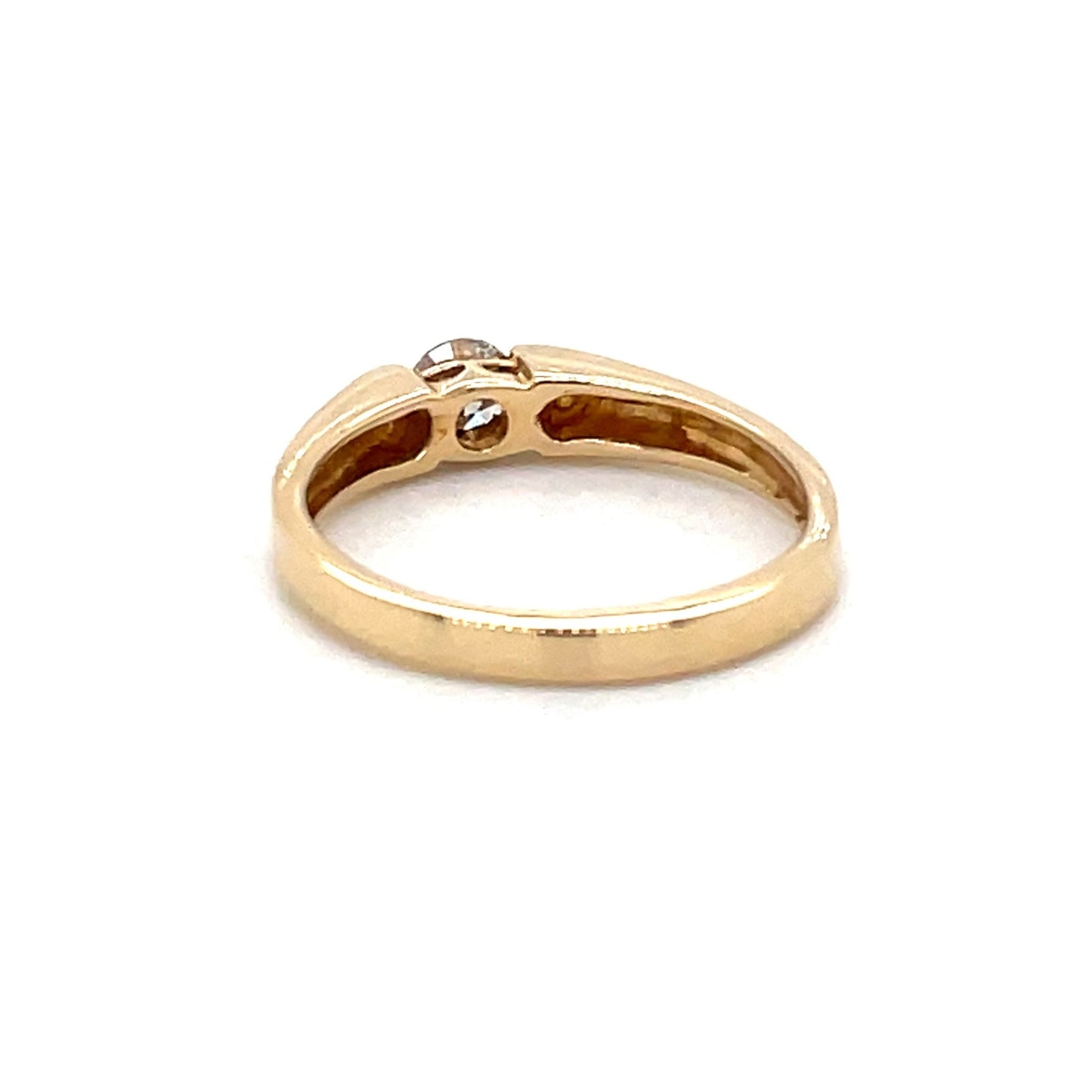 Ring mit Champagner Brillant ca. 0.25 ct in Gold 585 - JUWEL1