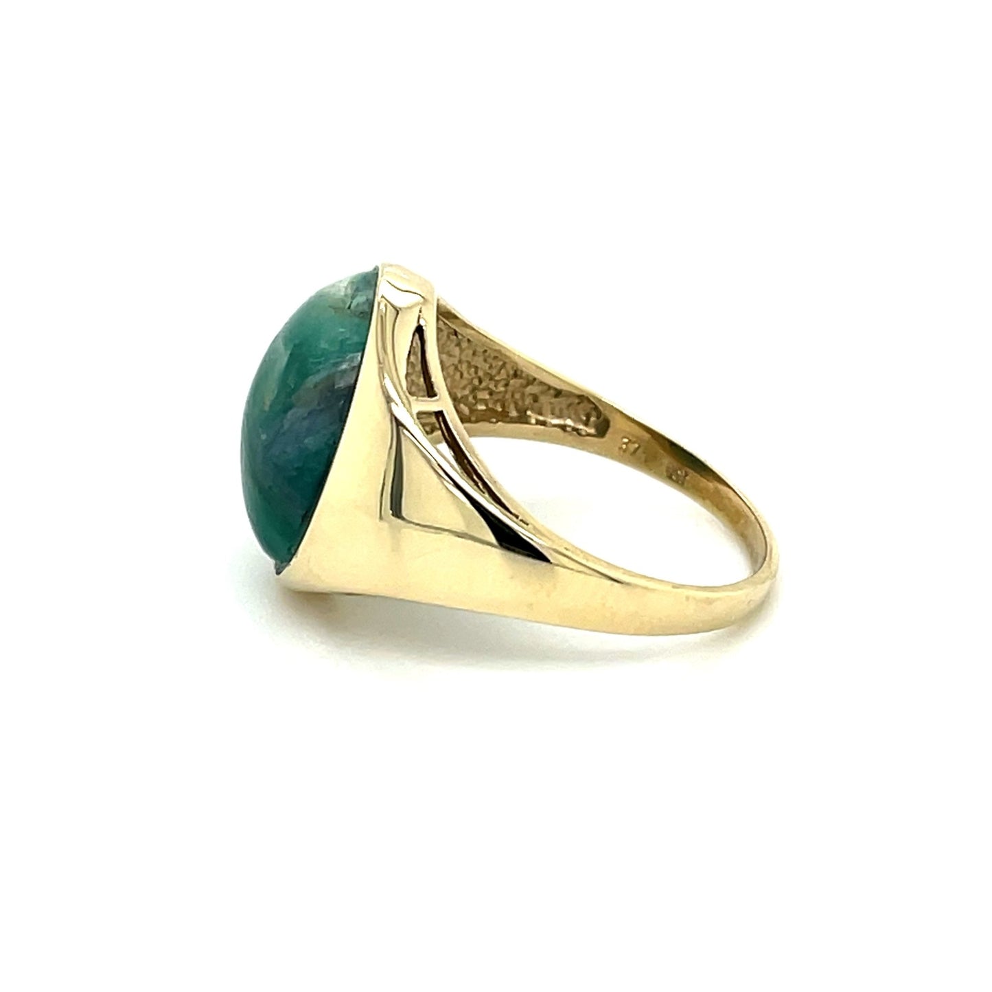 Ring mit Malachit in Gold 375 - JUWEL1
