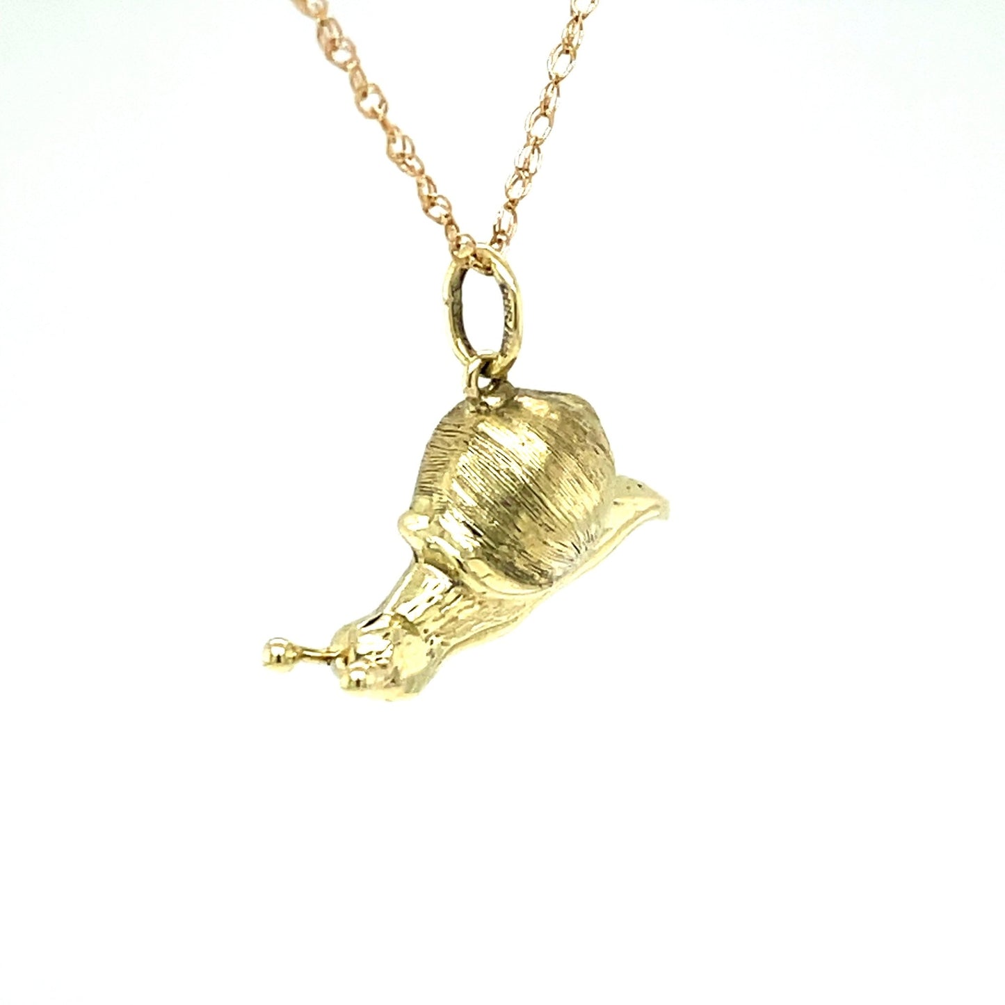 Schnecken Anhänger mind. 1,2g in Gold 585 - JUWEL1