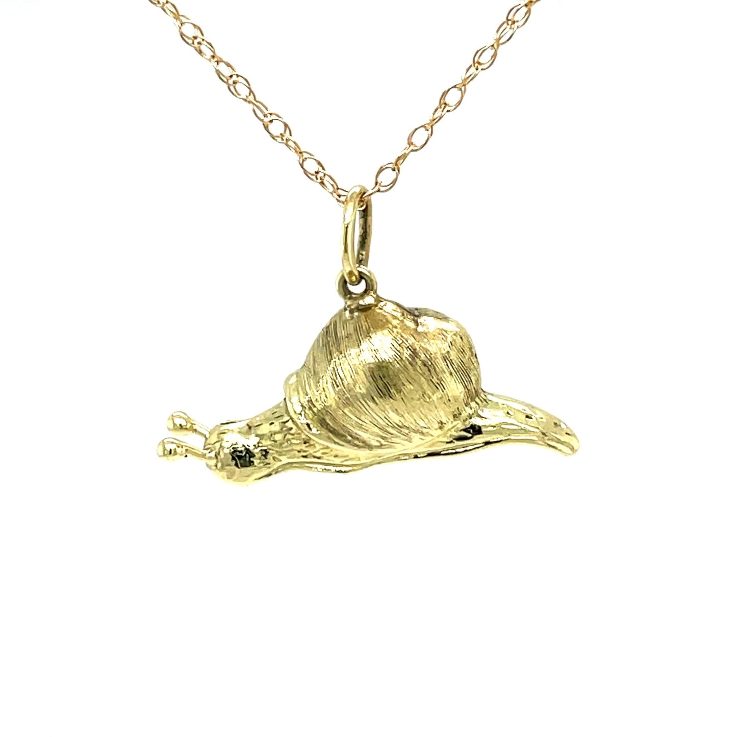 Schnecken Anhänger mind. 1,2g in Gold 585 - JUWEL1