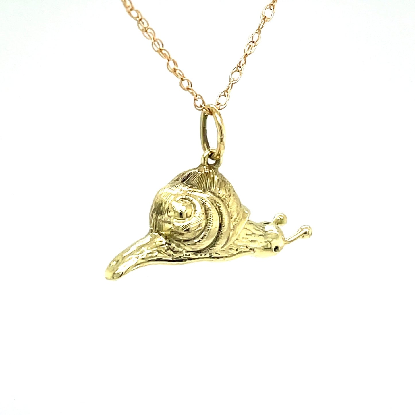 Schnecken Anhänger mind. 1,2g in Gold 585 - JUWEL1