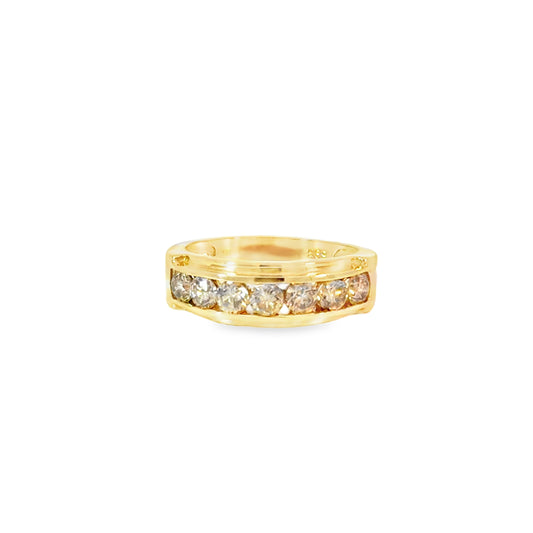 Ring in Gold 585 mit 7 Brillanten