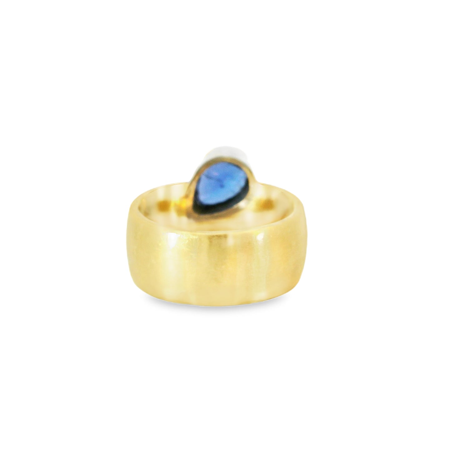Ring in Gold 750 mit Saphir
