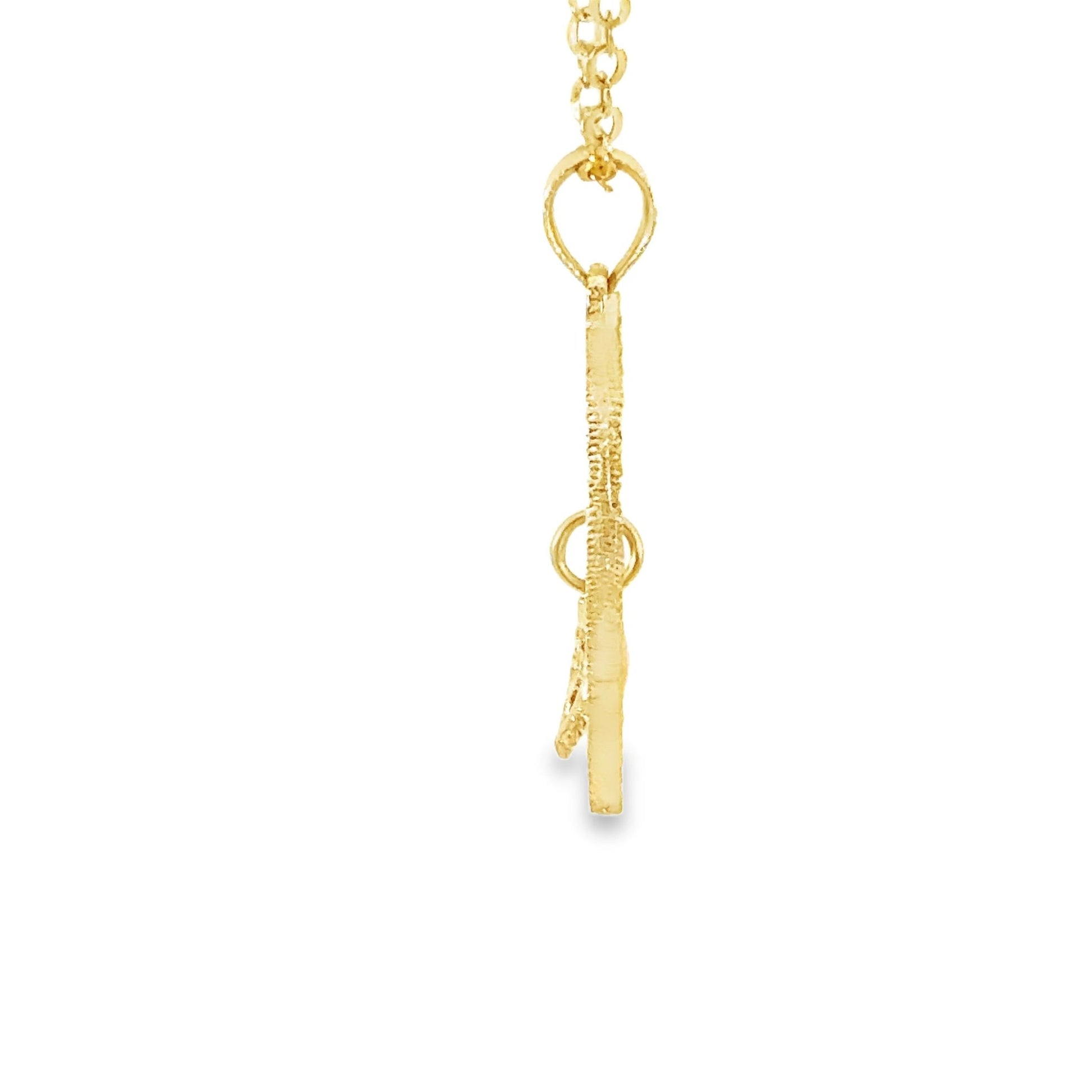 Anhänger Vintage Herz in Gold 585 - JUWEL1