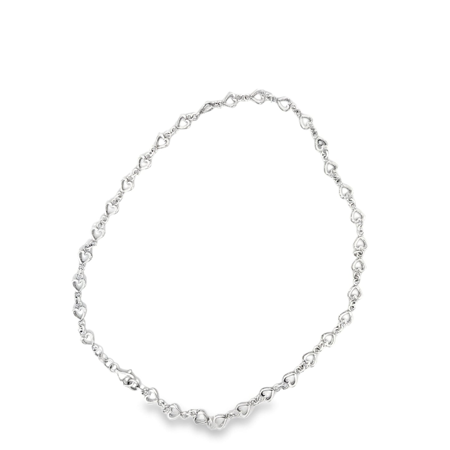 Herzkette mind. 16,0 g in Silber 925 - JUWEL1